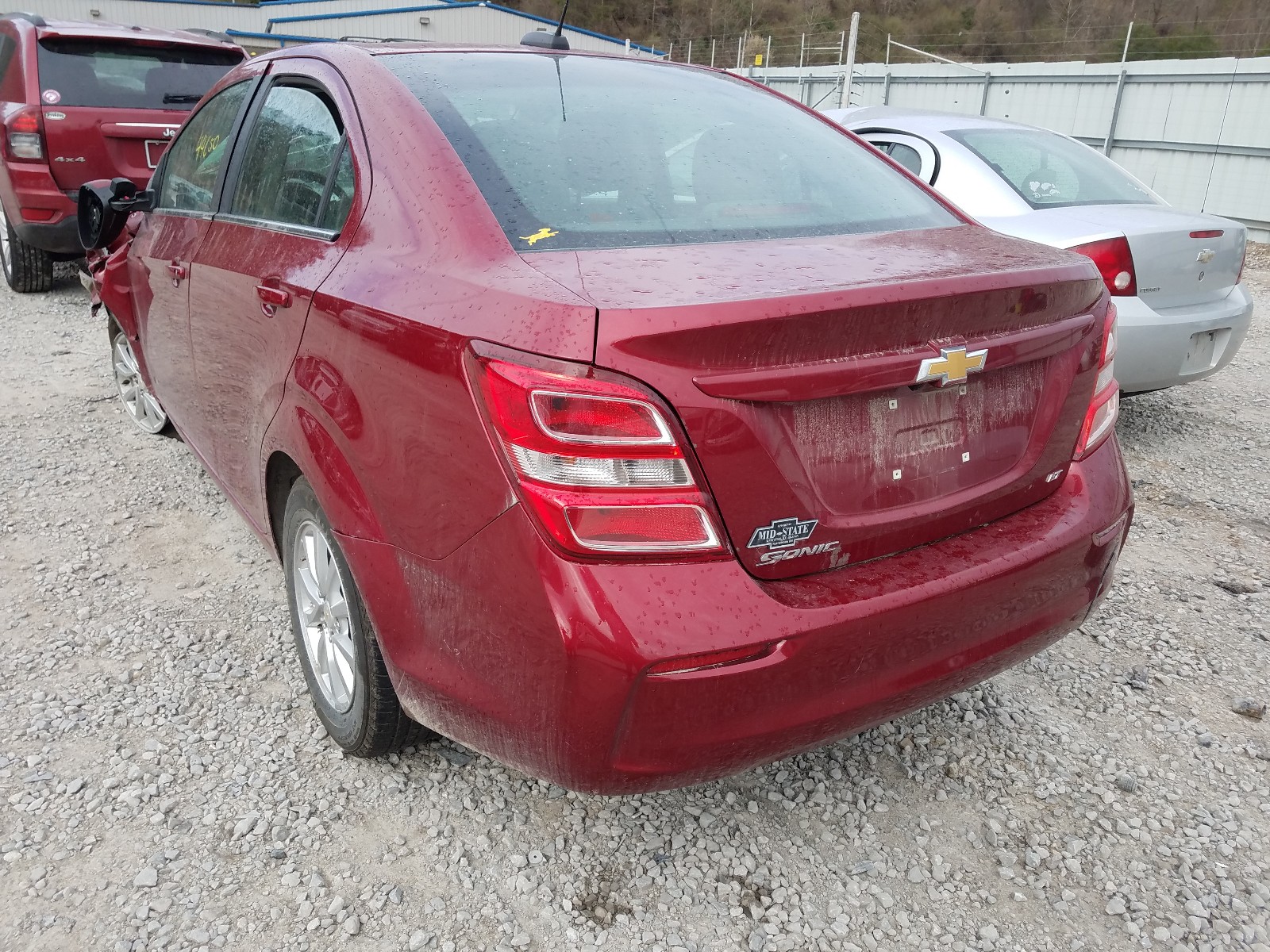 Photo 3 from auction – 2020 CHEVROLET SONIC LT with VIN 1G1JD5SB3L4104752