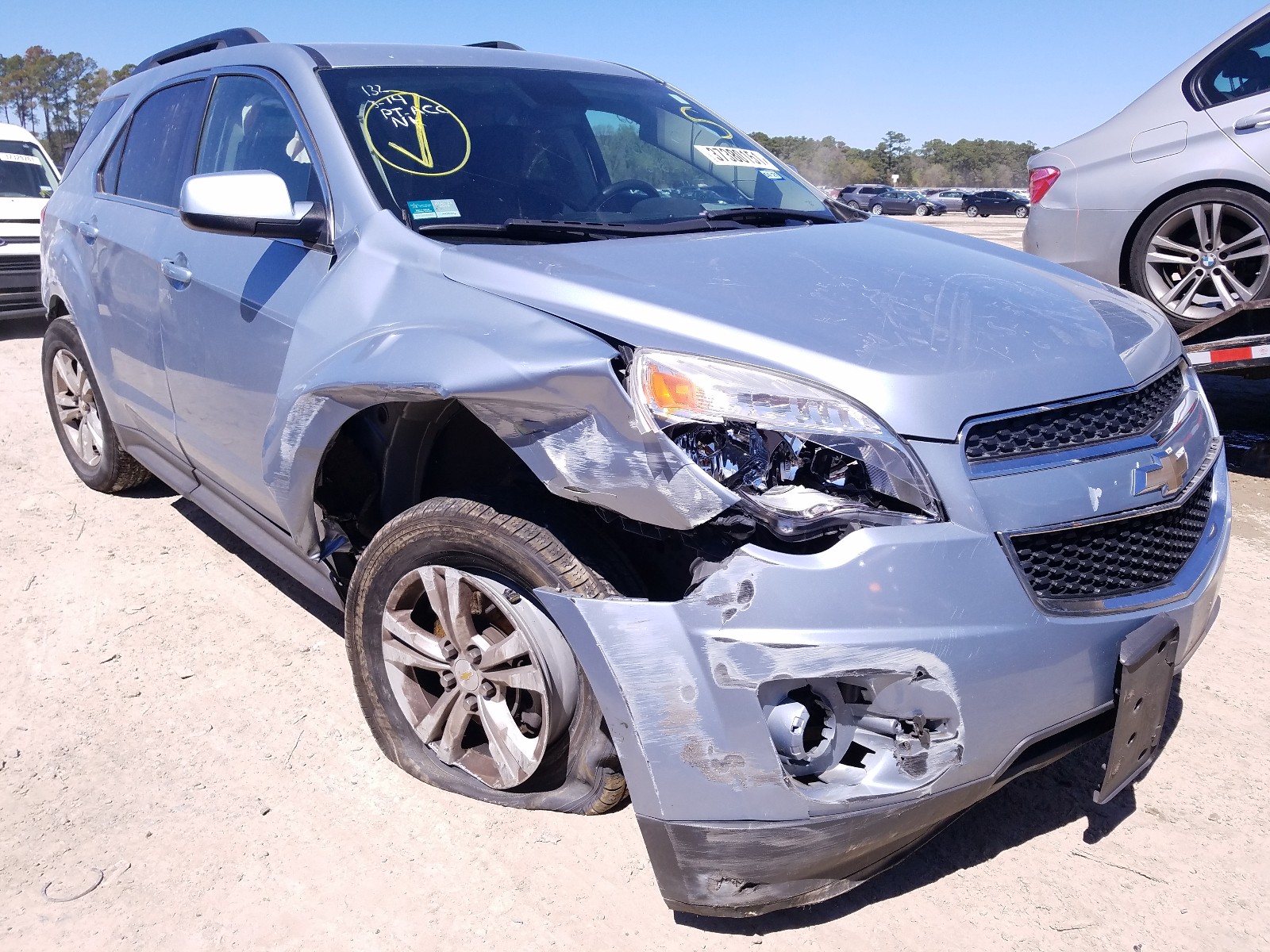 CHEVROLET EQUINOX LT 2015 with VIN 2GNALBEK9F6281952 - Photo from auction