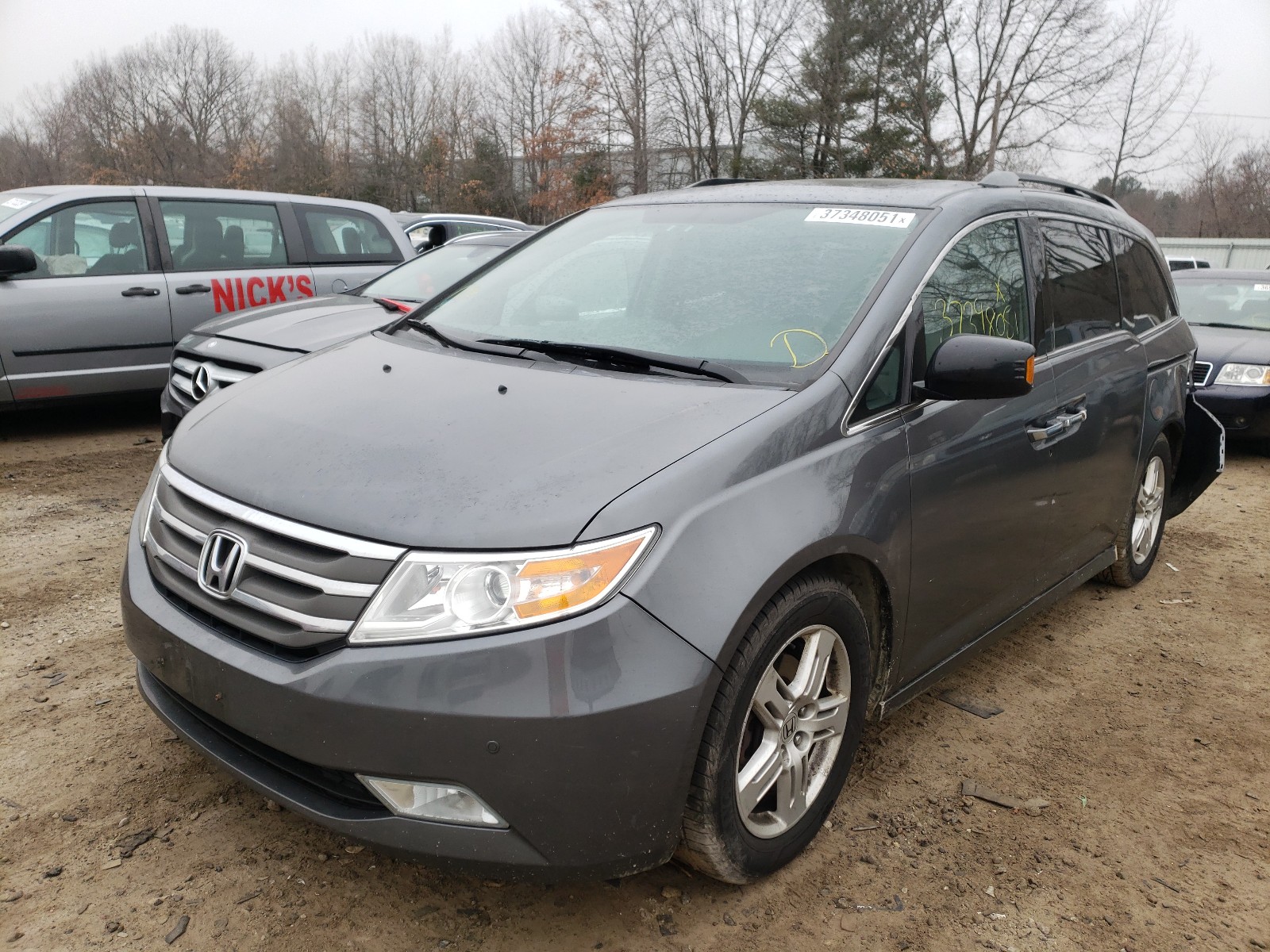 Photo 2 from auction – 2013 HONDA ODYSSEY TO with VIN 5FNRL5H97DB066048
