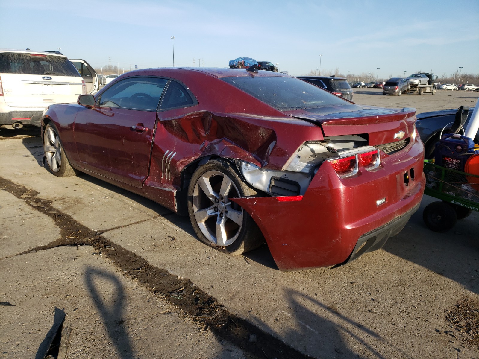 Photo 3 from auction – 2010 CHEVROLET CAMARO SS with VIN 2G1FJ1EJ7A9217320
