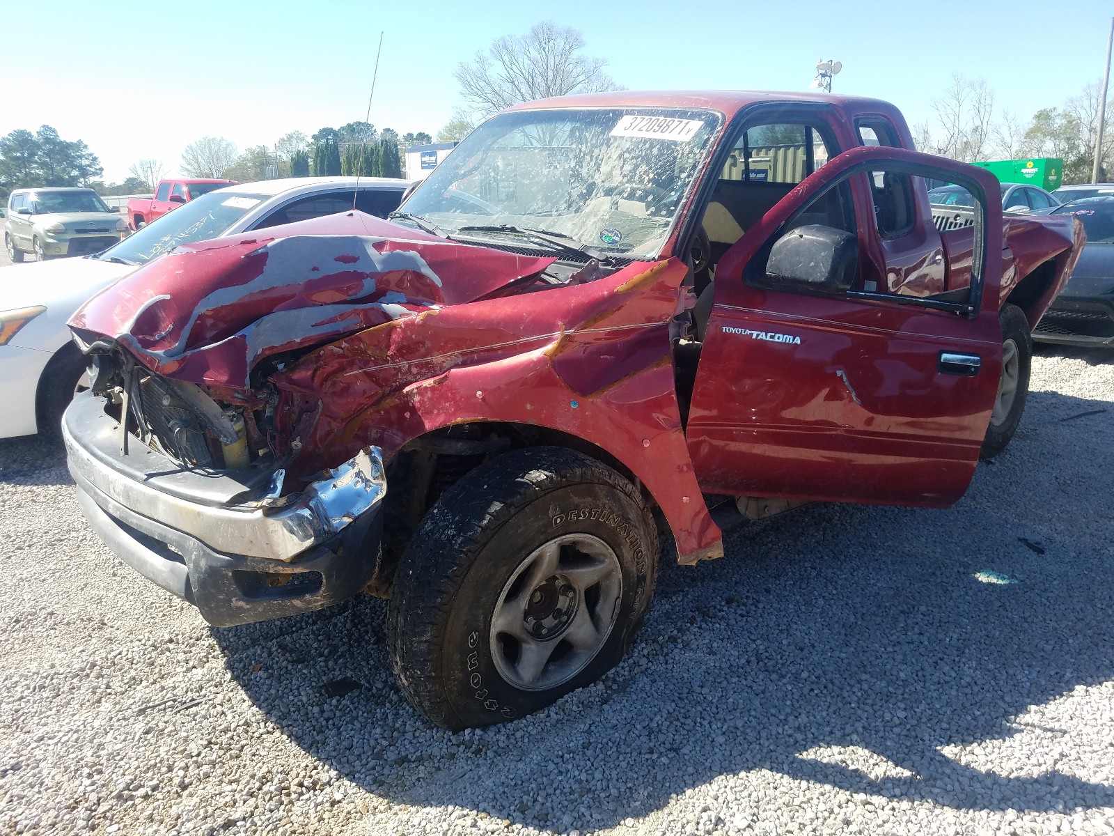Photo 2 from auction – 2001 TOYOTA TACOMA XTR with VIN 5TESN92N71Z775744