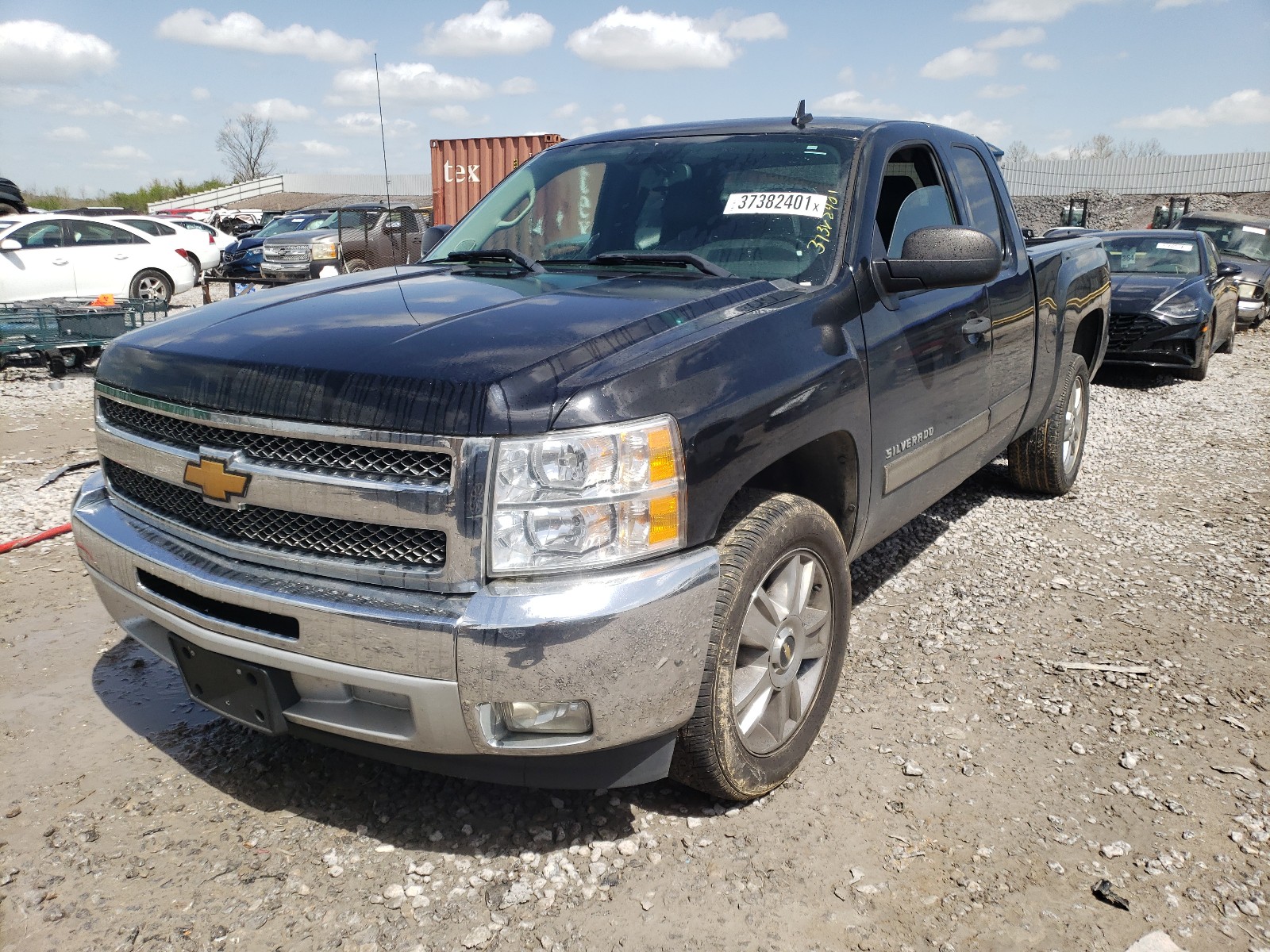 Photo 2 from auction – 2013 CHEVROLET SILVERADO with VIN 1GCRCSE07DZ319190