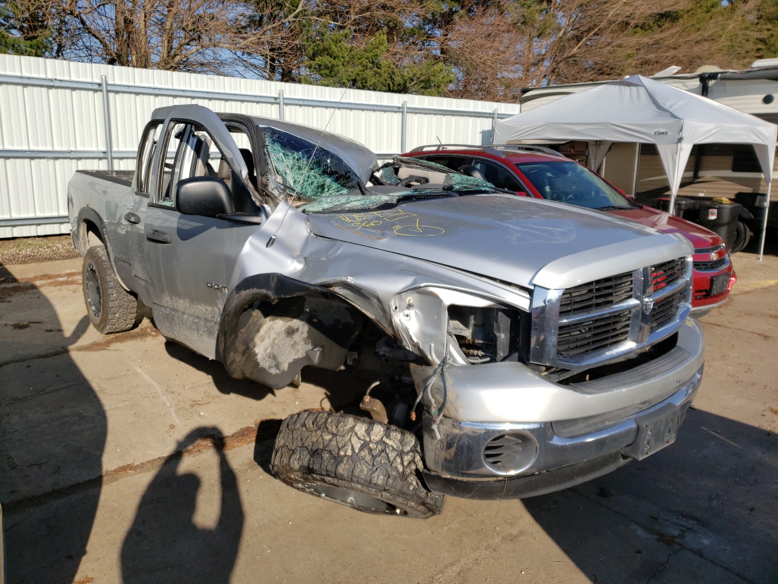 DODGE RAM 1500 S 2006 with VIN 1D7HU18N26S620073 - Photo from auction