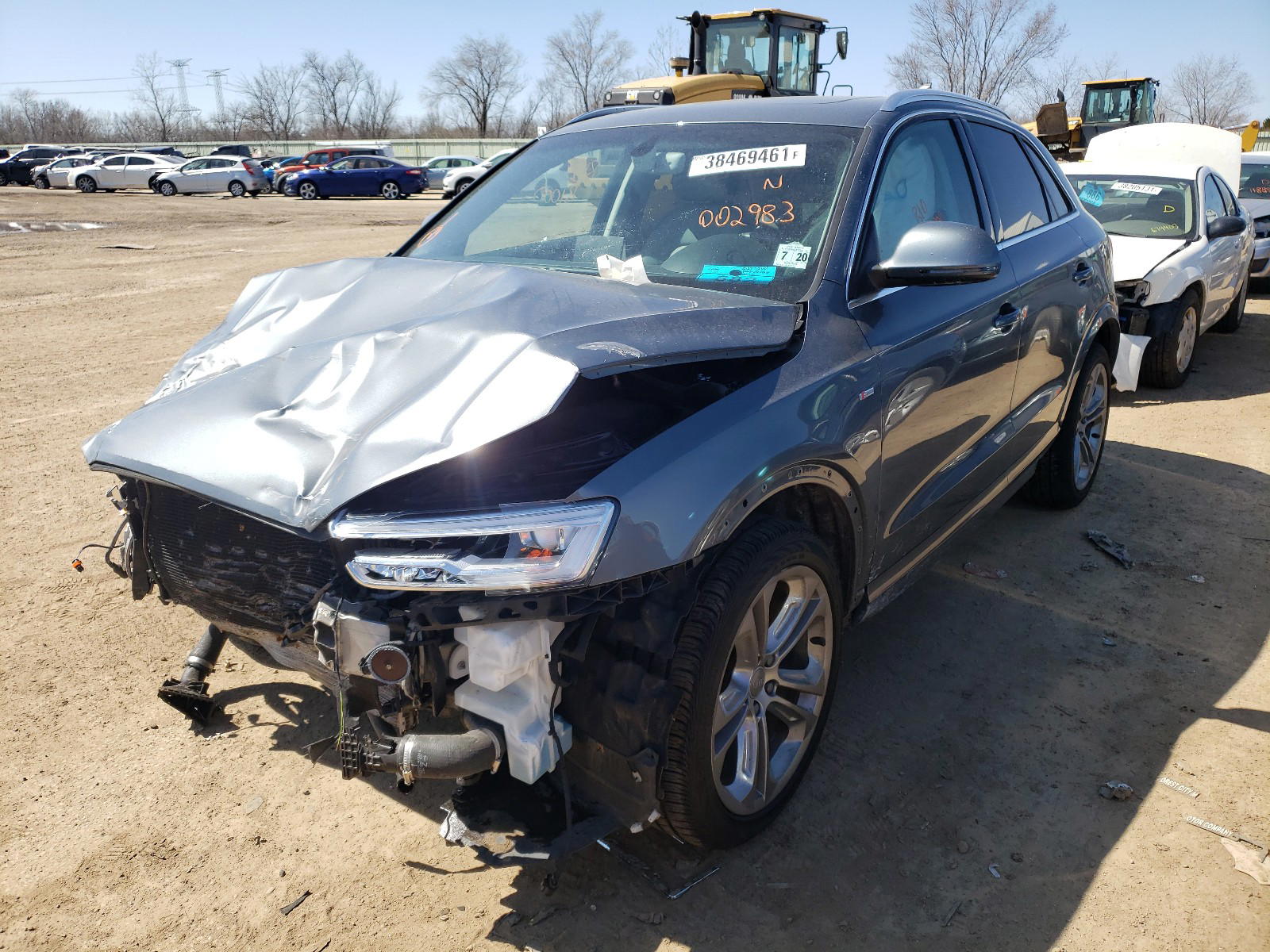 Photo 2 from auction – 2016 AUDI Q3 PRESTIG with VIN WA1GFCFS9GR002983