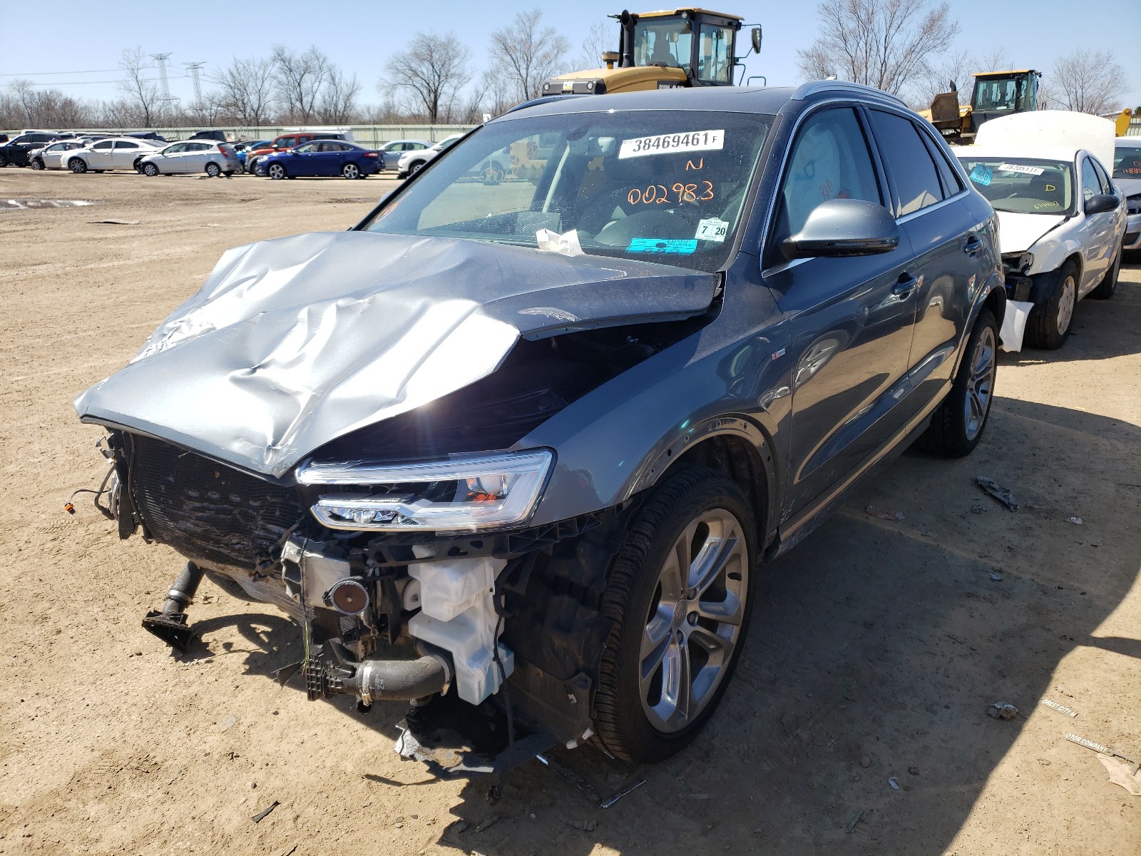 صورة رقم 2 من المزاد - 2016 AUDI Q3 PRESTIG مع VIN WA1GFCFS9GR002983