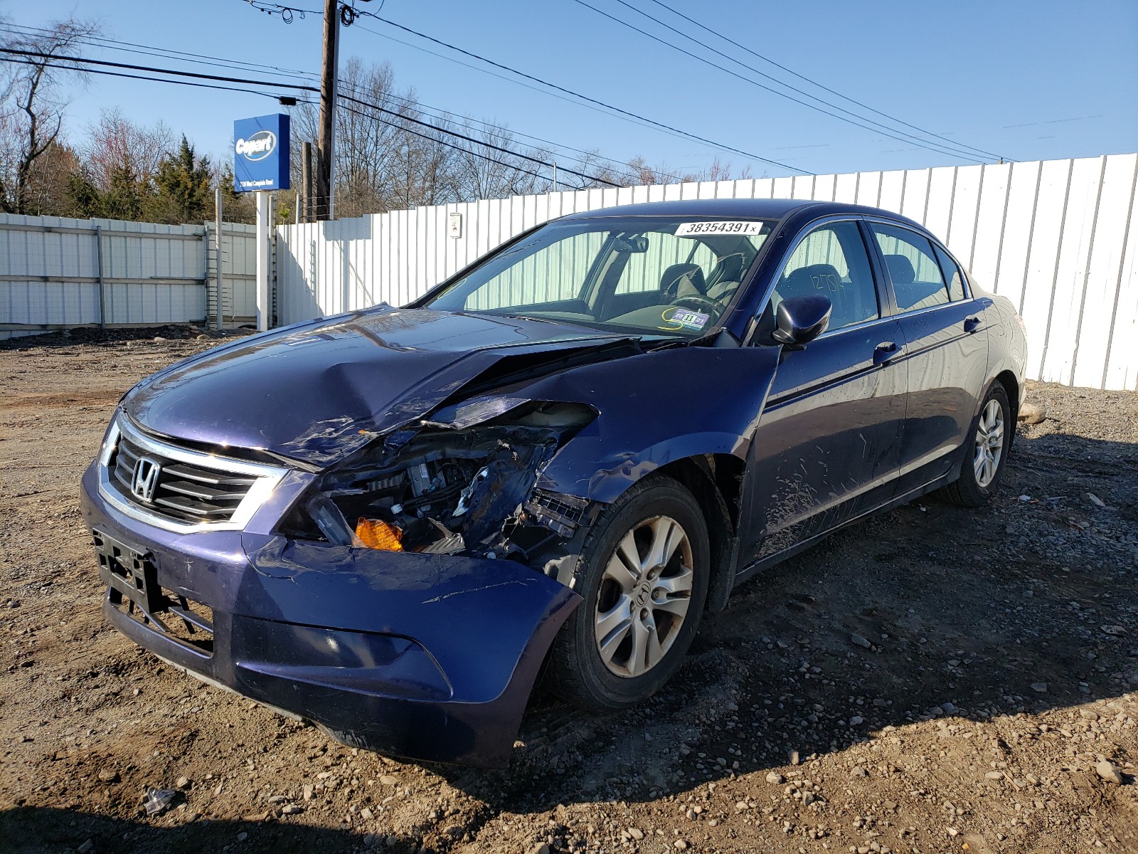 Photo 2 from auction – 2010 HONDA ACCORD LXP with VIN 1HGCP2F49AA066963
