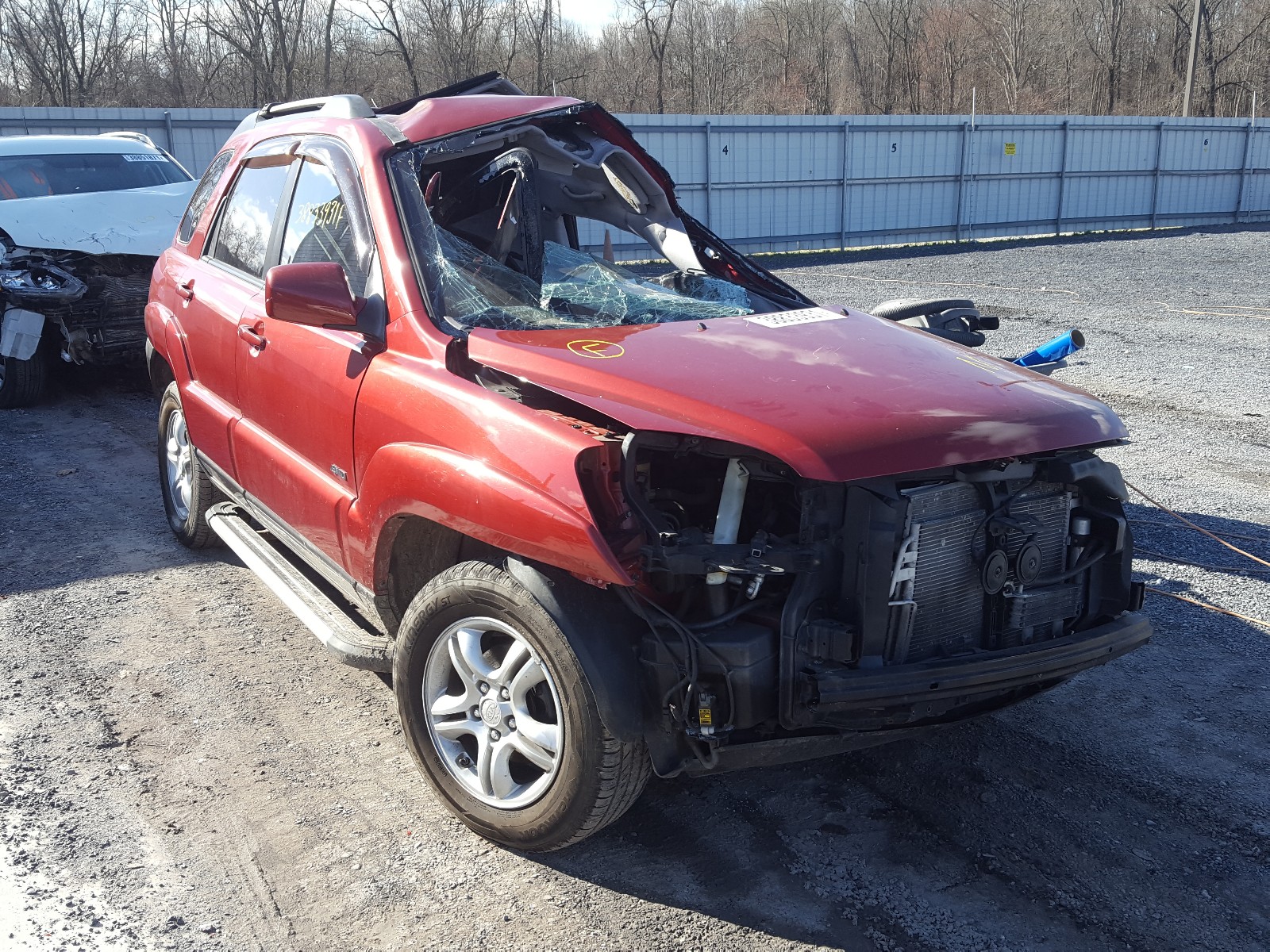 Photo 1 from auction – 2008 KIA SPORTAGE E with VIN KNDJE723387470905
