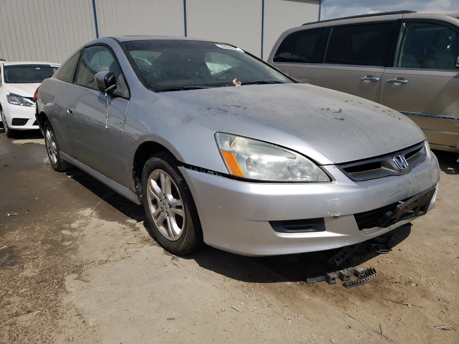HONDA ACCORD EX 2007 with VIN 1HGCM726X7A019544 - Photo from auction