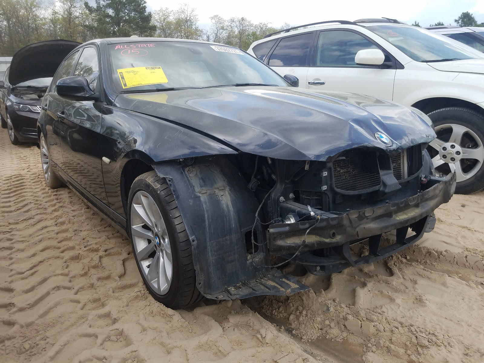 BMW 328 I 2011 with VIN WBAPH7C54BE850904 - Photo from auction
