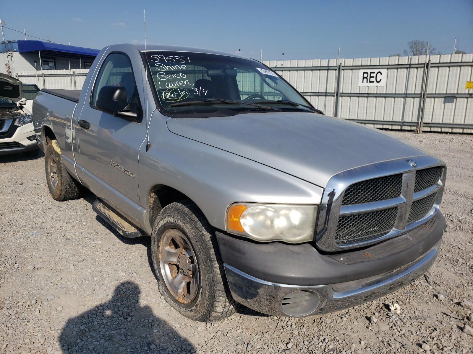 DODGE RAM 1500 2002 with VIN 1D7HA16N52J212677 - Photo from auction