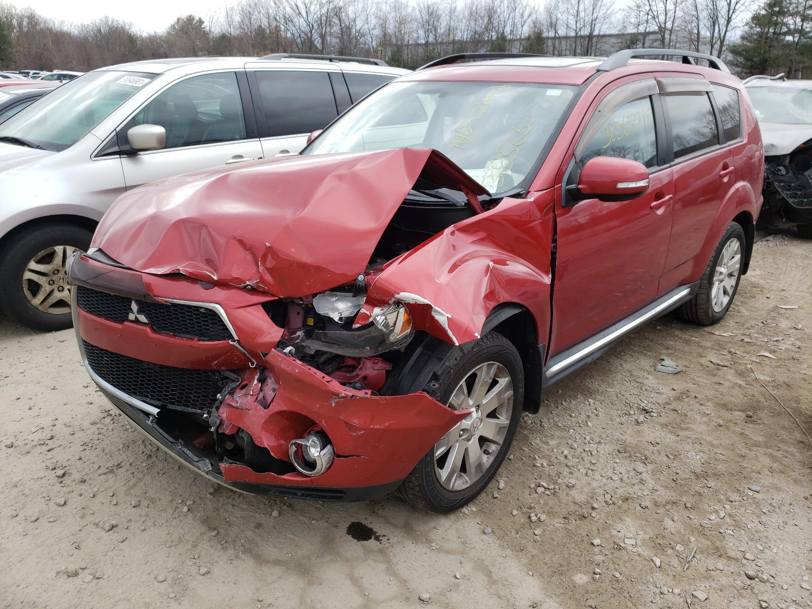 Photo 2 from auction – 2012 MITSUBISHI OUTLANDER with VIN JA4JT3AW4CU030349