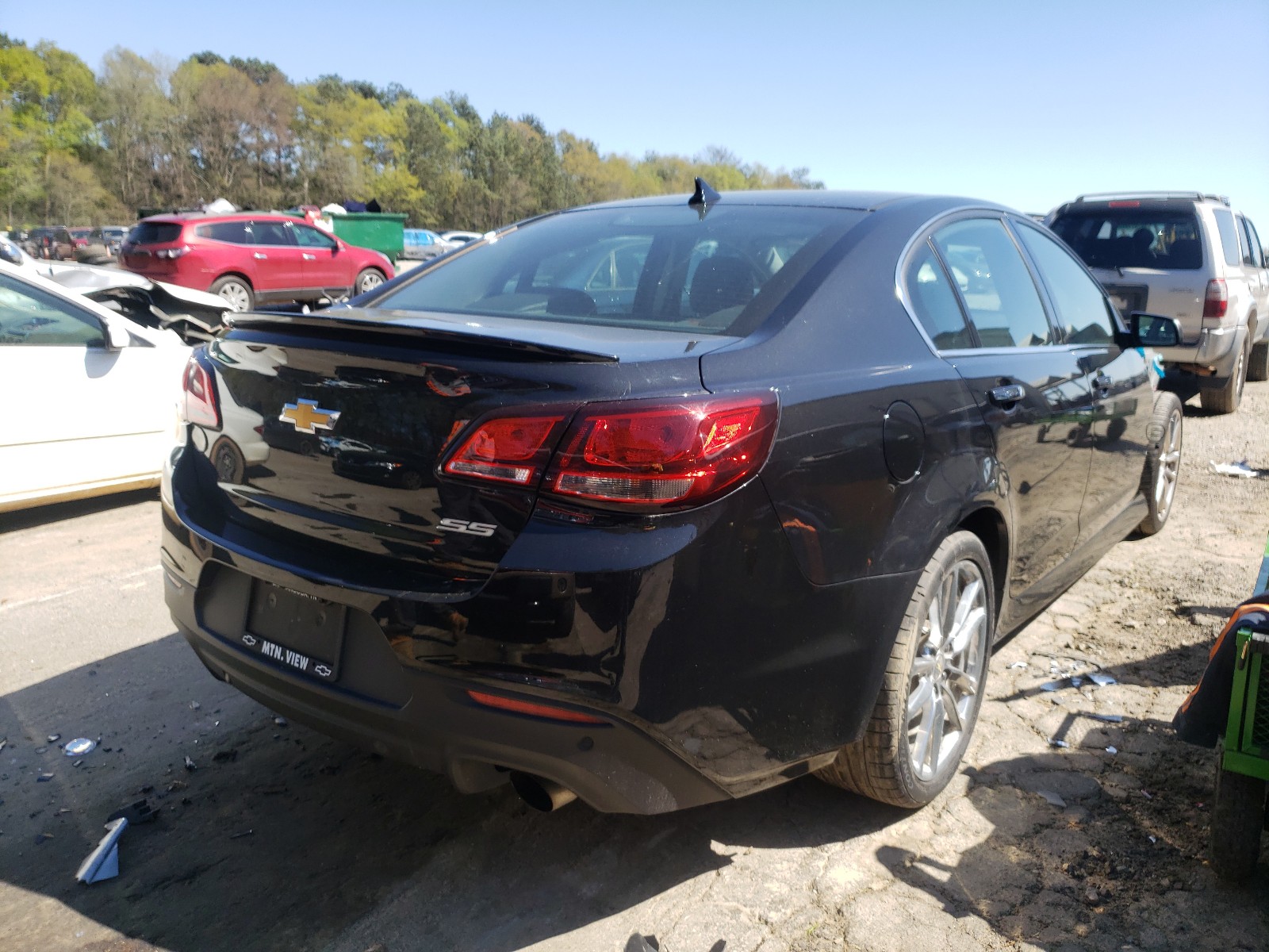 Photo 4 from auction – 2014 CHEVROLET SS with VIN 6G3F15RW3EL938420