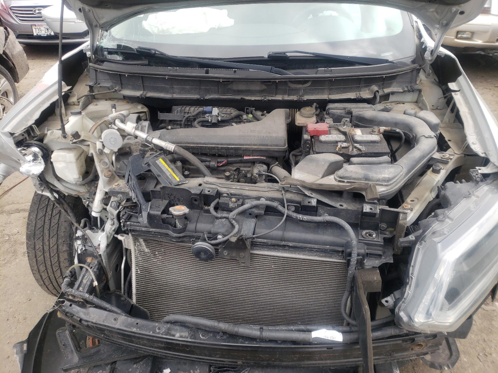 Photo 7 from auction – 2014 NISSAN ROGUE S with VIN 5N1AT2MT7EC824705