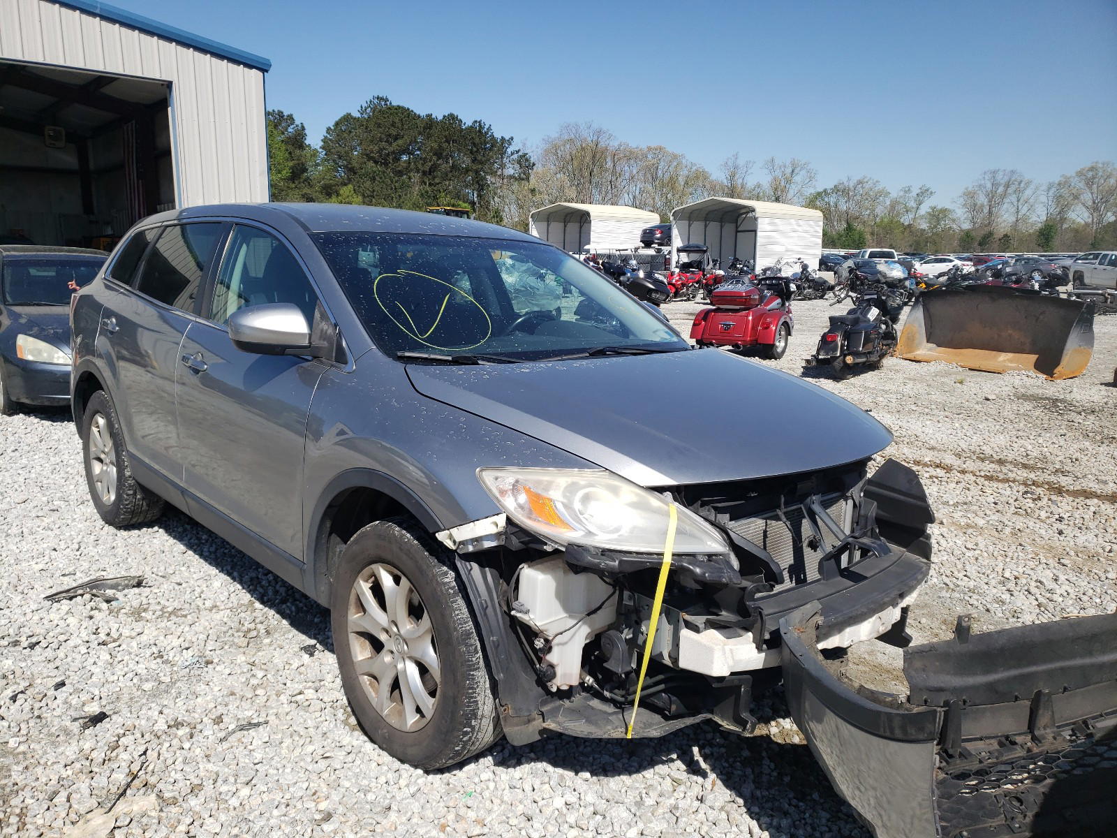 MAZDA CX-9 2011 with VIN JM3TB3BV6B0309323 - Photo from auction
