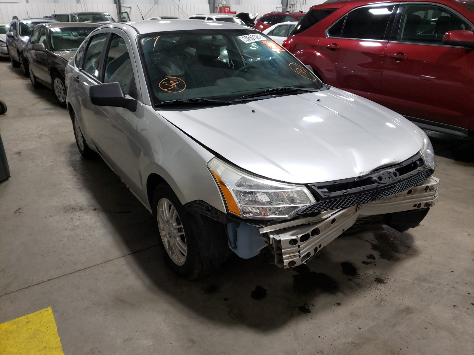 FORD FOCUS SE 2010 with VIN 1FAHP3FN8AW184286 - Photo from auction