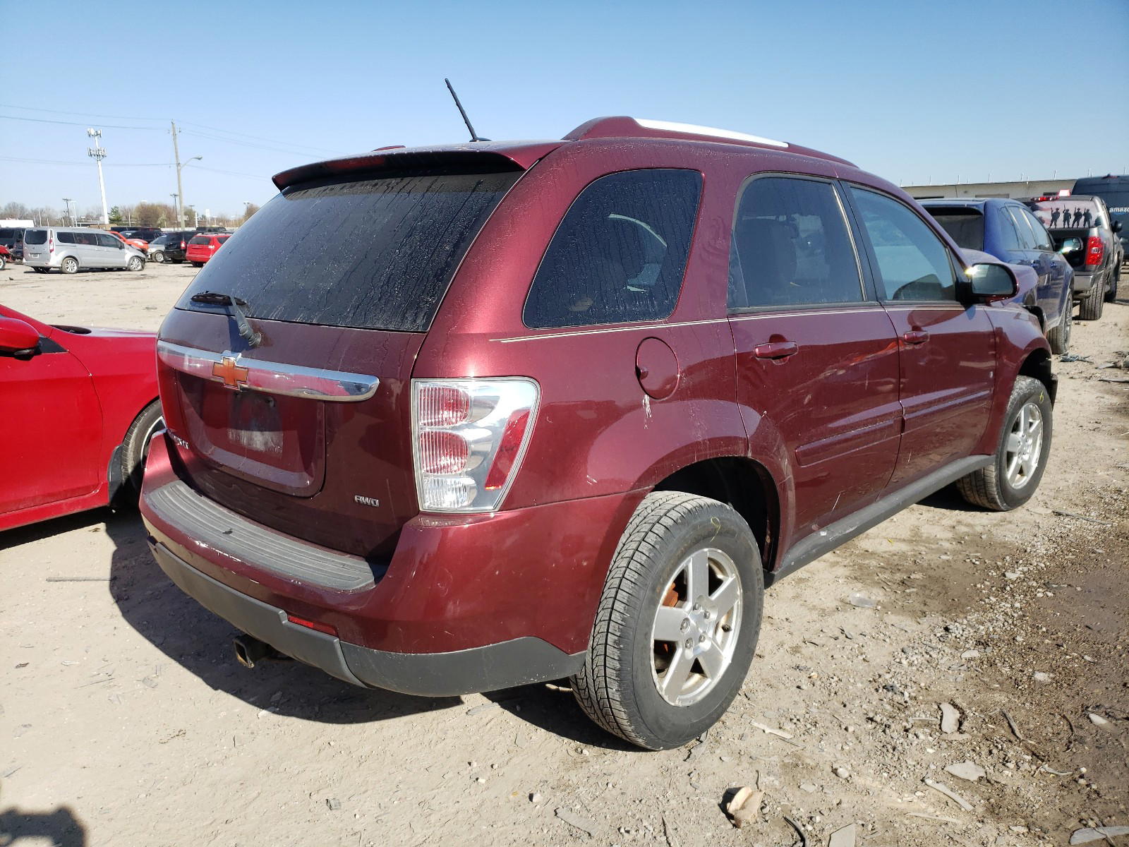Photo 4 from auction – 2008 CHEVROLET EQUINOX LT with VIN 2CNDL43F086315329