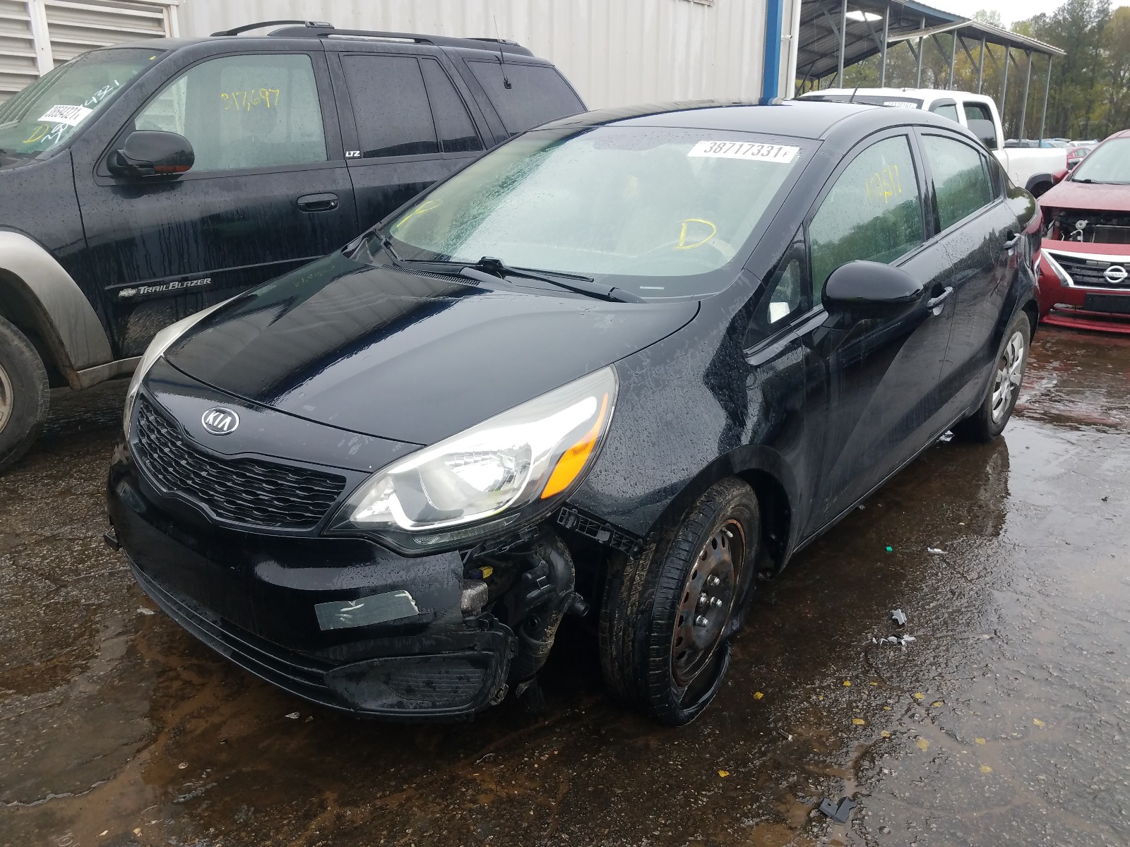Photo 2 from auction – 2013 KIA RIO LX with VIN KNADM4A33D6118727