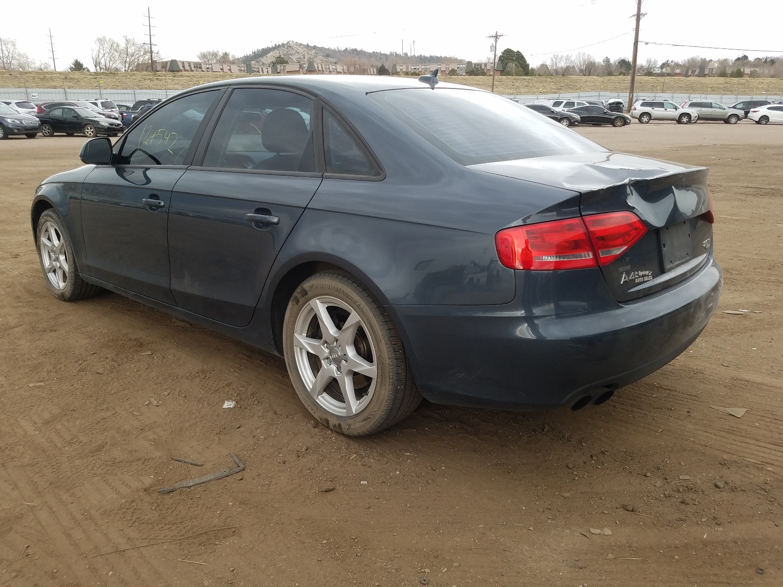 Photo 3 from auction – 2009 AUDI A4 2.0T QU with VIN WAULF78K59N031865