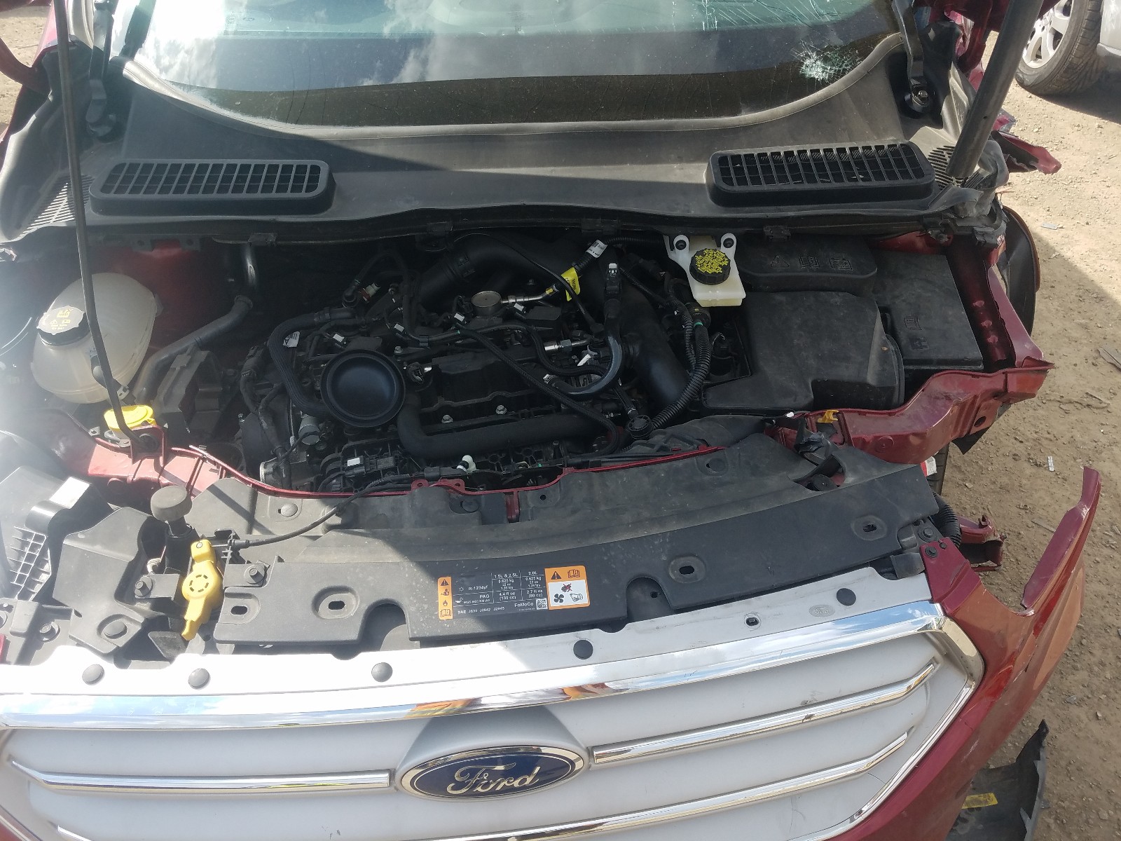 Photo 7 from auction – 2019 FORD ESCAPE SE with VIN 1FMCU0GD0KUC21602
