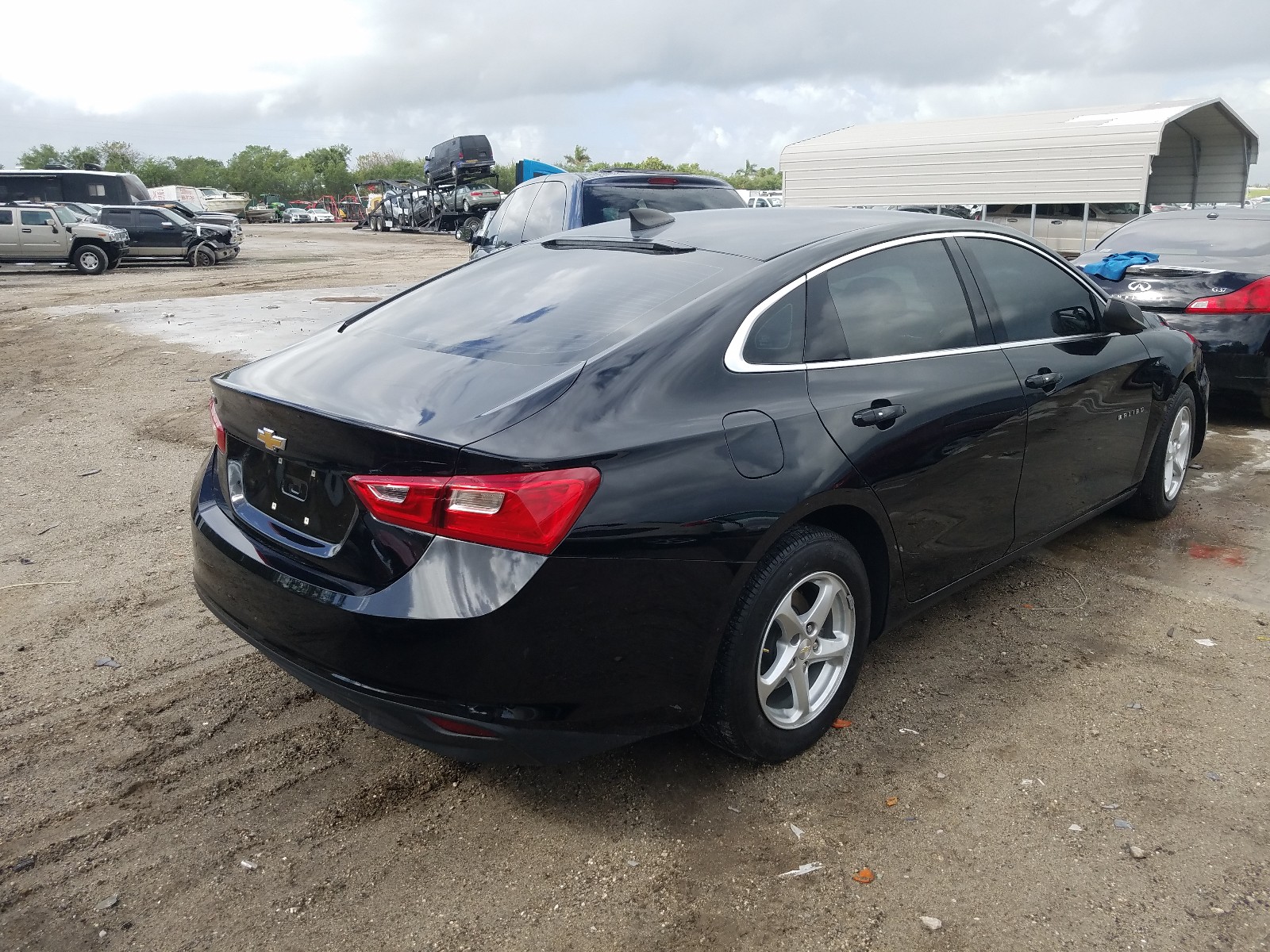 Photo 4 from auction – 2018 CHEVROLET MALIBU LS with VIN 1G1ZB5ST4JF211134