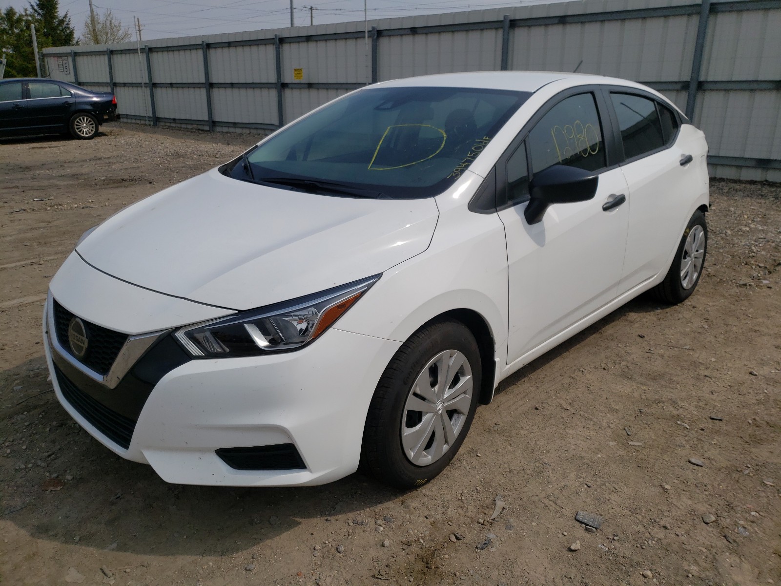 Photo 2 from auction – 2021 NISSAN VERSA S with VIN 3N1CN8DV8ML822107