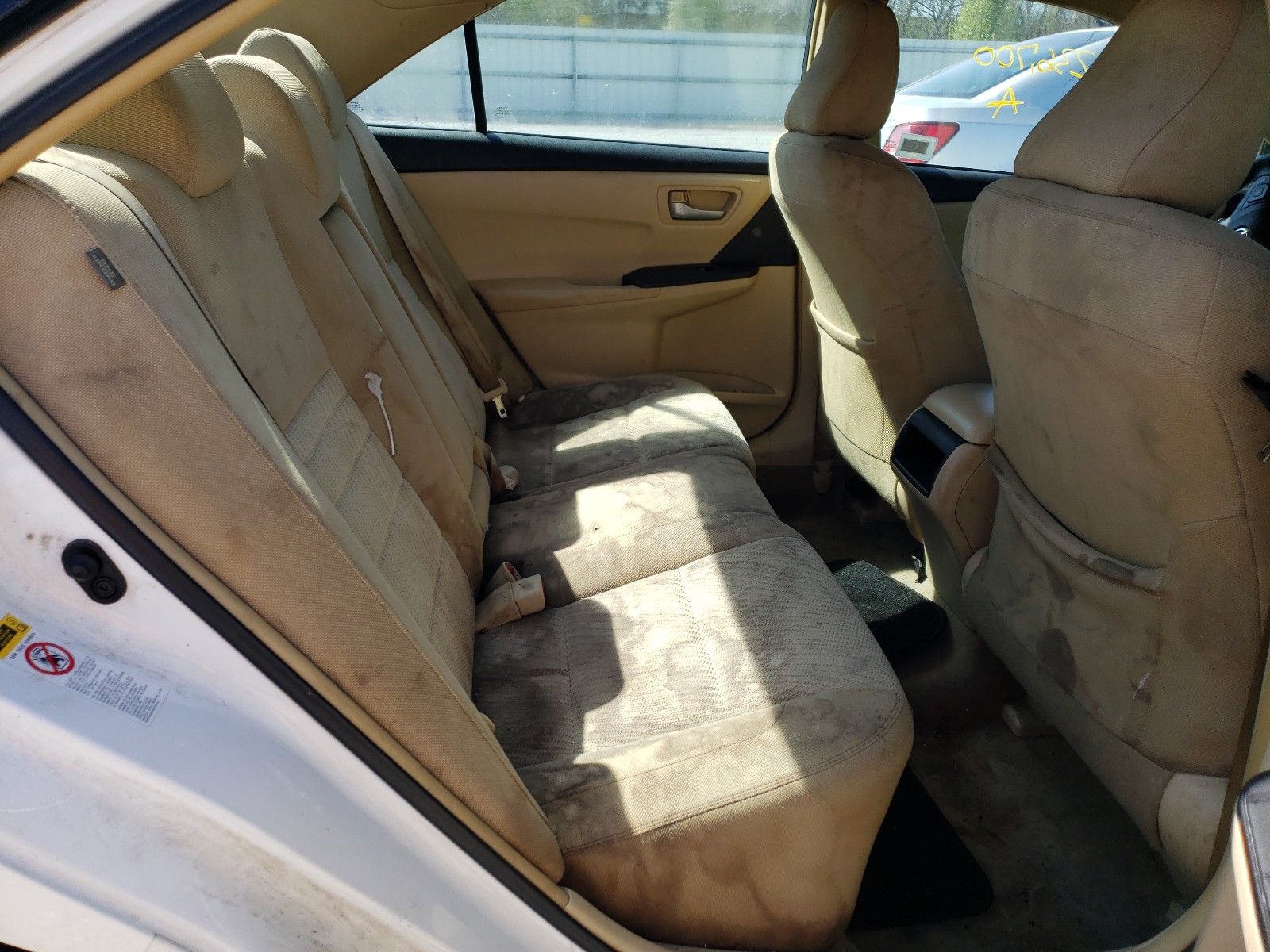 Photo 6 from auction – 2015 TOYOTA CAMRY LE with VIN 4T1BF1FK9FU012974