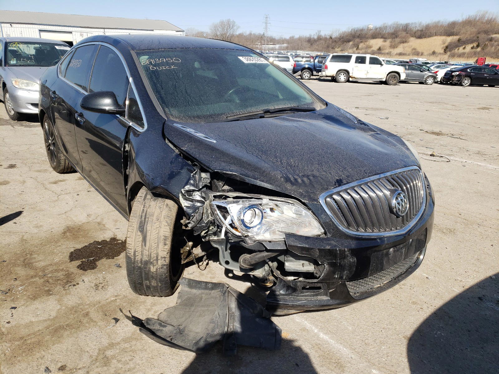 BUICK VERANO 2014 with VIN 1G4PP5SK2E4152427 - Photo from auction
