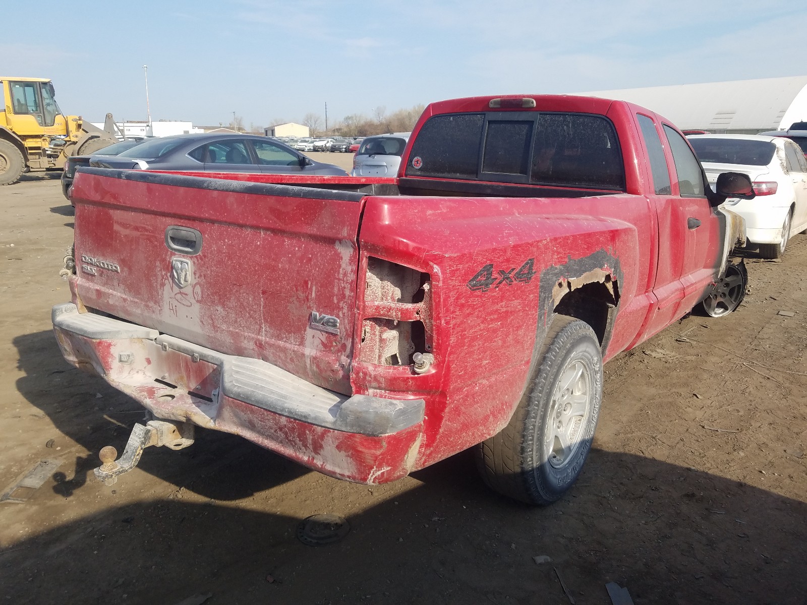 Photo 4 from auction – 2005 DODGE DAKOTA SLT with VIN 1D7HW42N35S200101