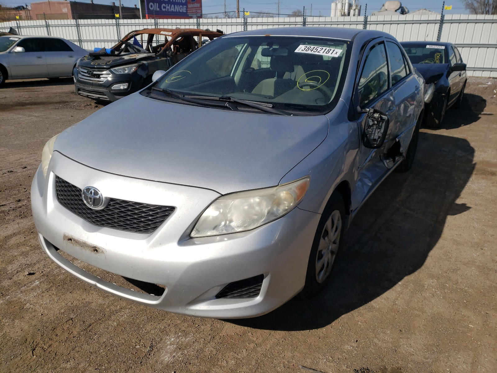 Photo 2 from auction – 2009 TOYOTA COROLLA BA with VIN JTDBL40E299025655