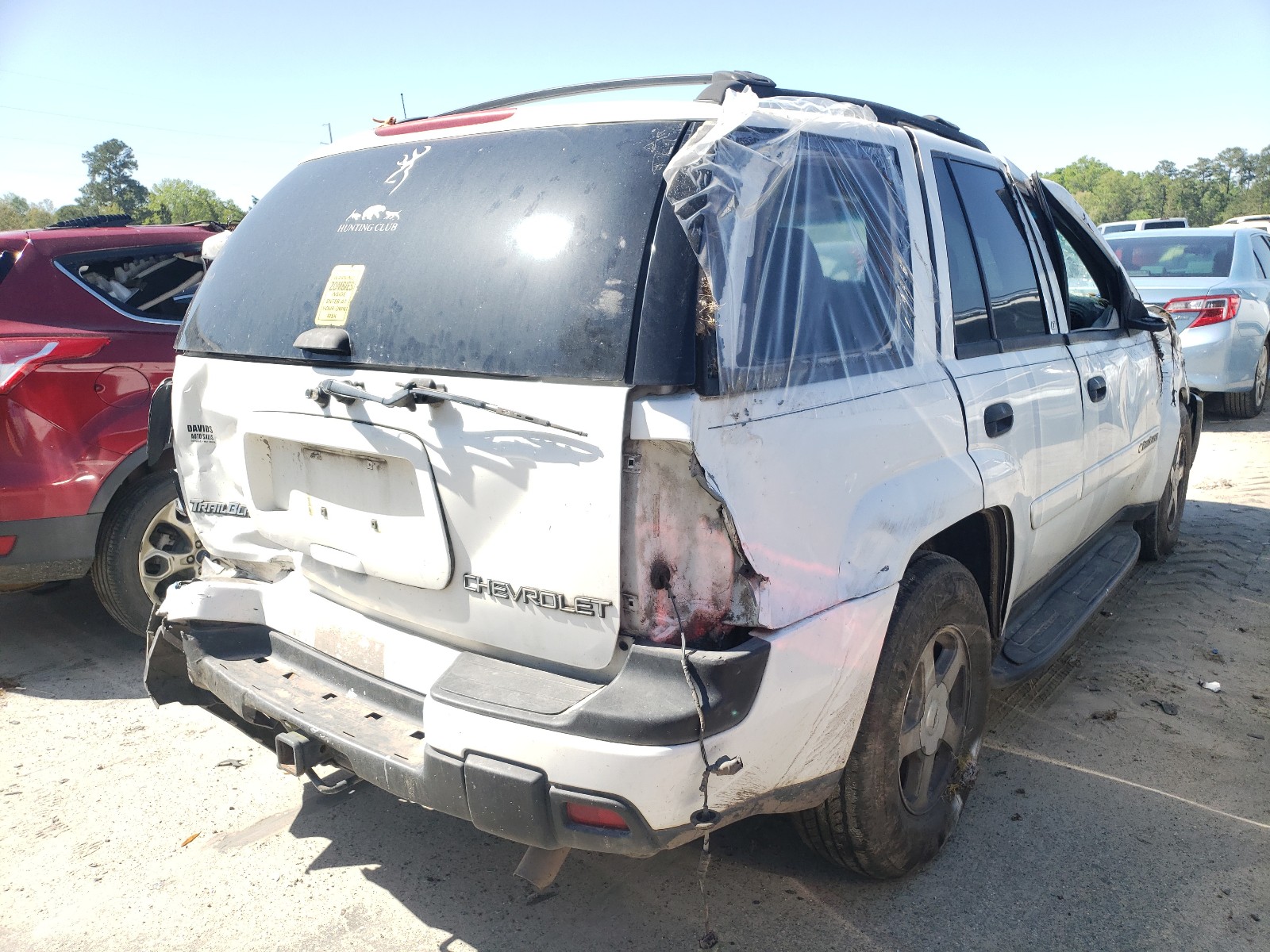 Photo 4 from auction – 2003 CHEVROLET TRAILBLAZE with VIN 1GNDS13S432249898