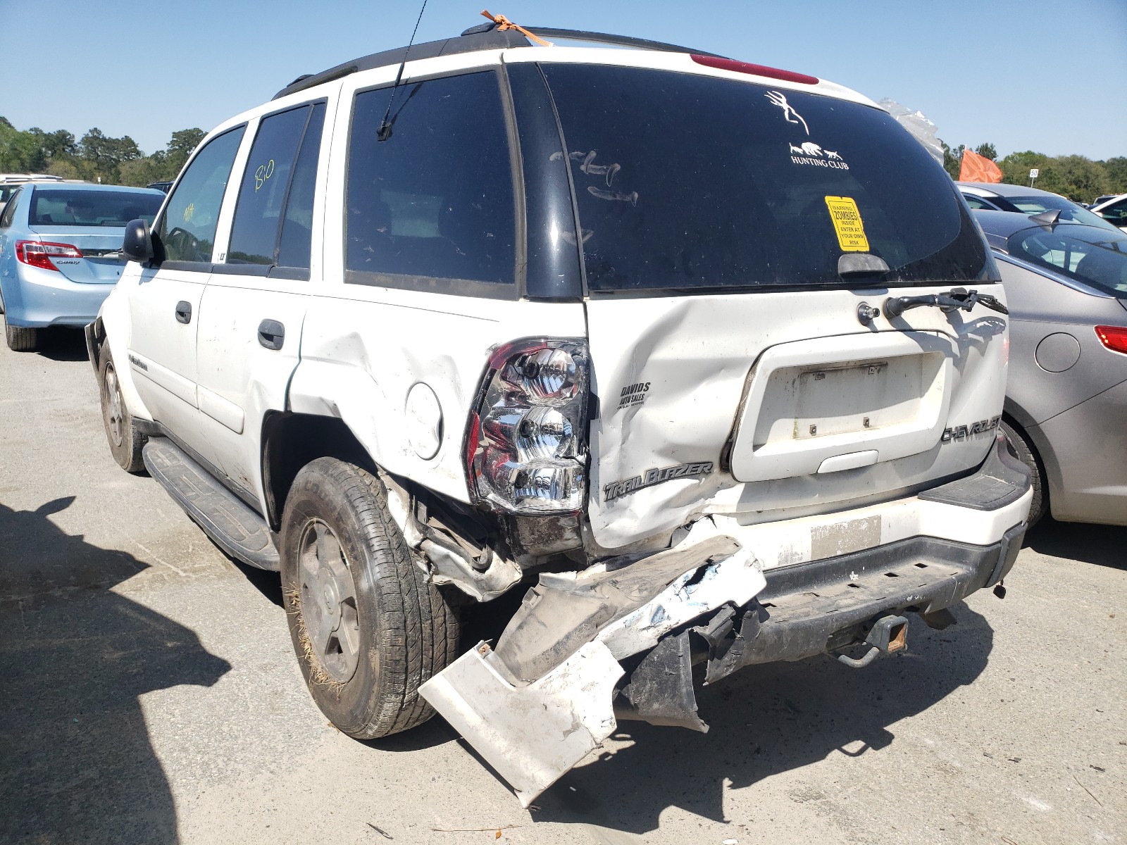 Photo 3 from auction – 2003 CHEVROLET TRAILBLAZE with VIN 1GNDS13S432249898