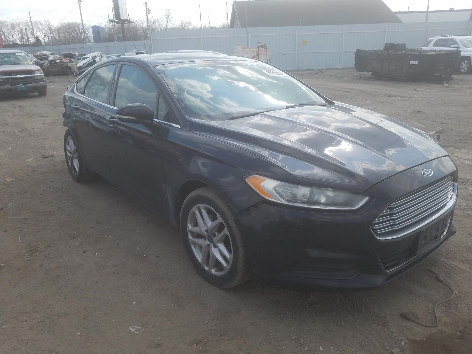 FORD FUSION SE 2016 with VIN 3FA6P0H70GR256100 - Photo from auction