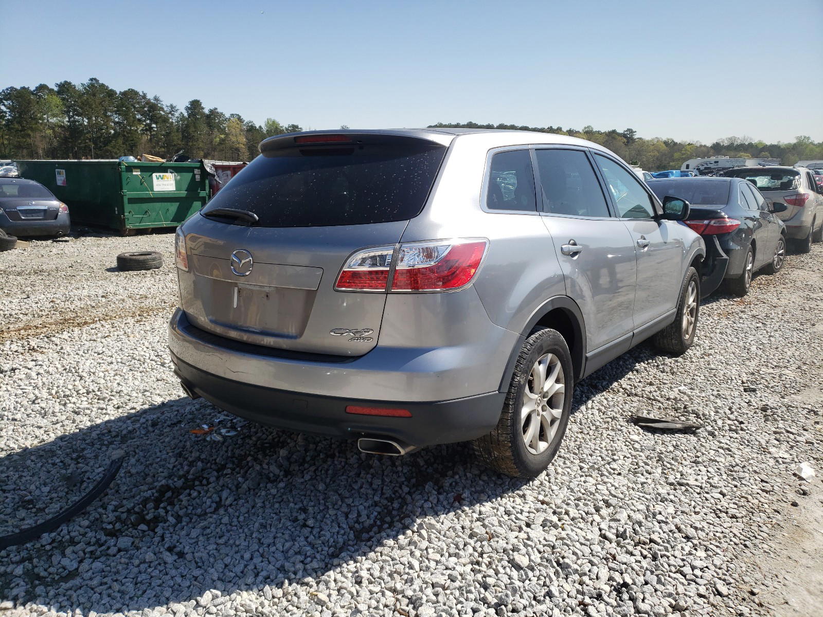 Photo 4 from auction – 2011 MAZDA CX-9 with VIN JM3TB3BV6B0309323
