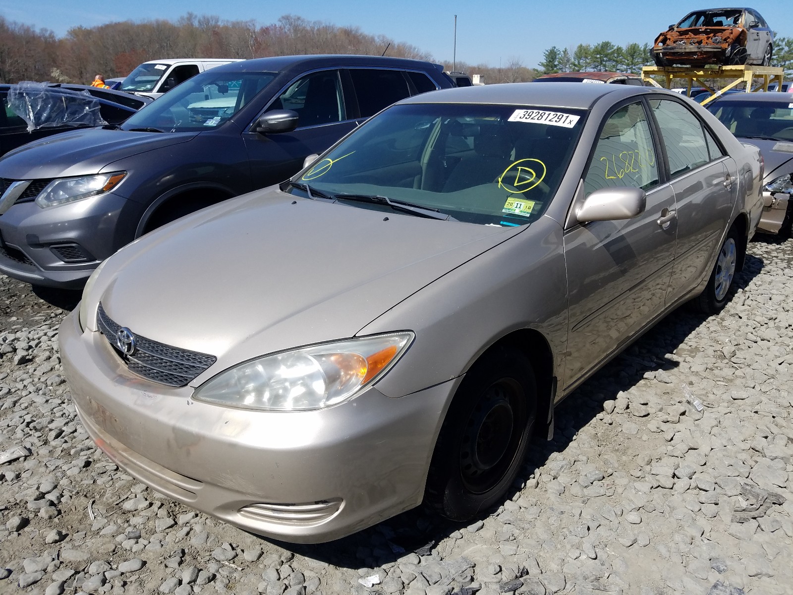 Photo 2 from auction – 2003 TOYOTA CAMRY with VIN 4T1BE32K23U216130