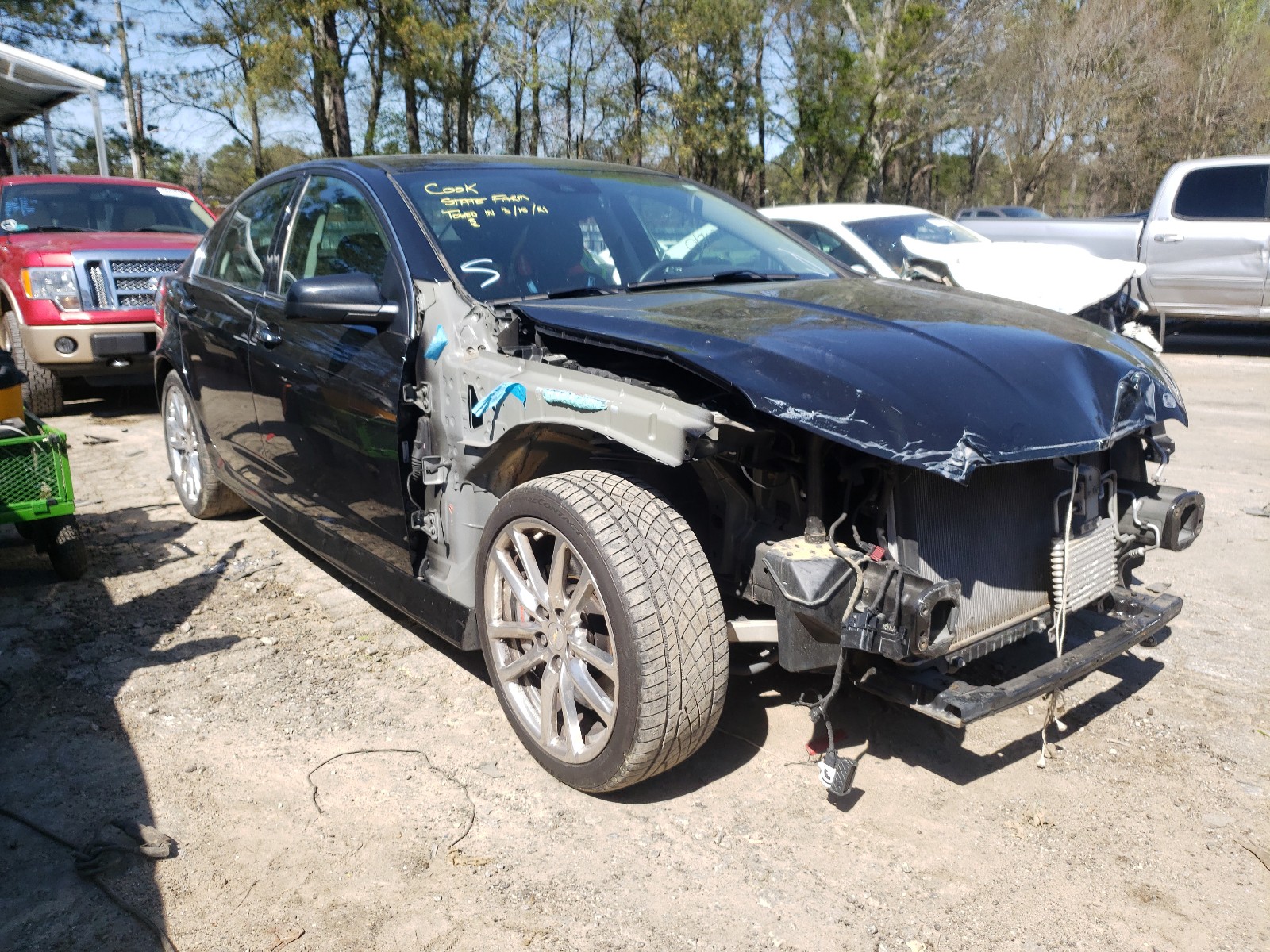 Photo 1 from auction – 2014 CHEVROLET SS with VIN 6G3F15RW3EL938420