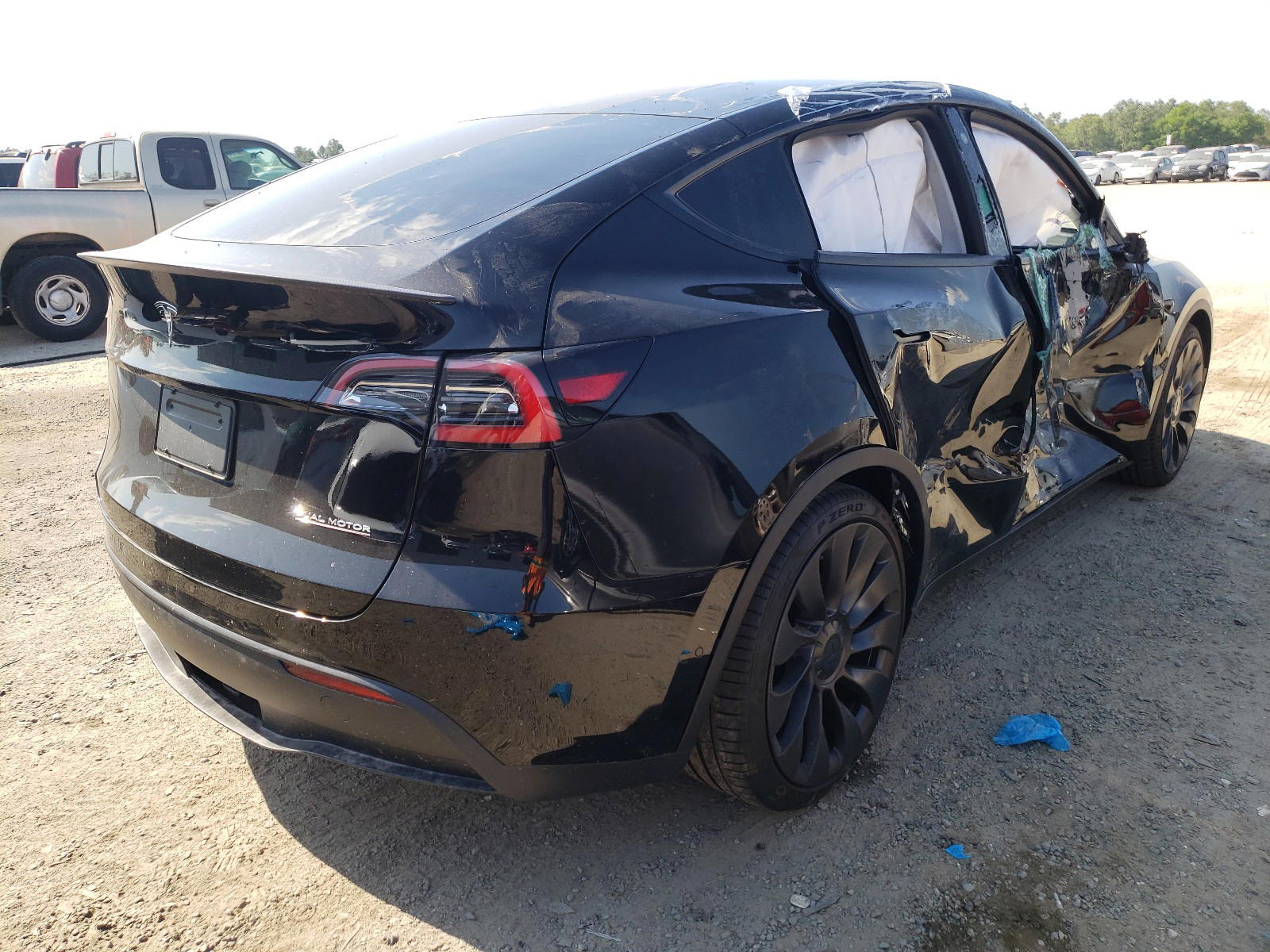 Photo 4 from auction – 2021 TESLA MODEL Y with VIN 5YJYGDEF5MF079174