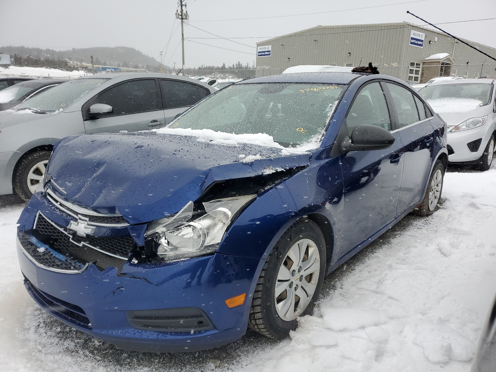 Photo 2 from auction – 2012 CHEVROLET CRUZE LS with VIN 1G1PC5SH3C7334288