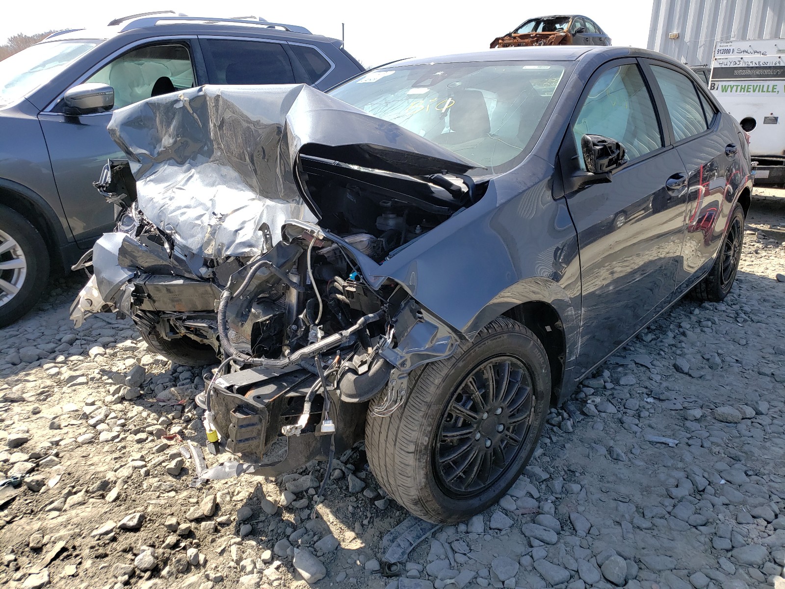 صورة رقم 2 من المزاد - 2017 TOYOTA COROLLA L مع VIN 2T1BURHEXHC861740