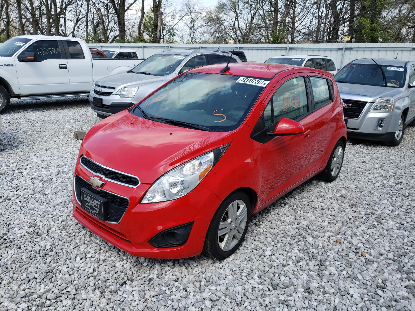 Photo 2 from auction – 2014 CHEVROLET SPARK 1LT with VIN KL8CD6S95EC556612