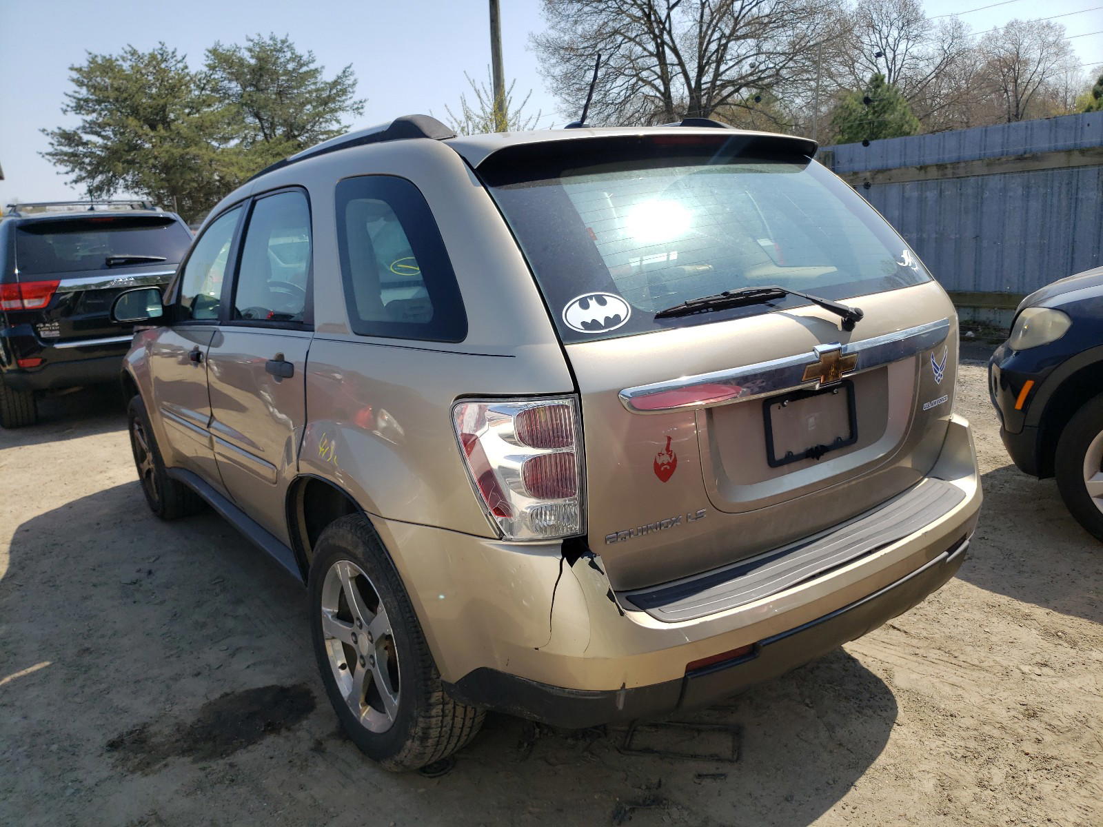 Photo 3 from auction – 2007 CHEVROLET EQUINOX LS with VIN 2CNDL13F676088192
