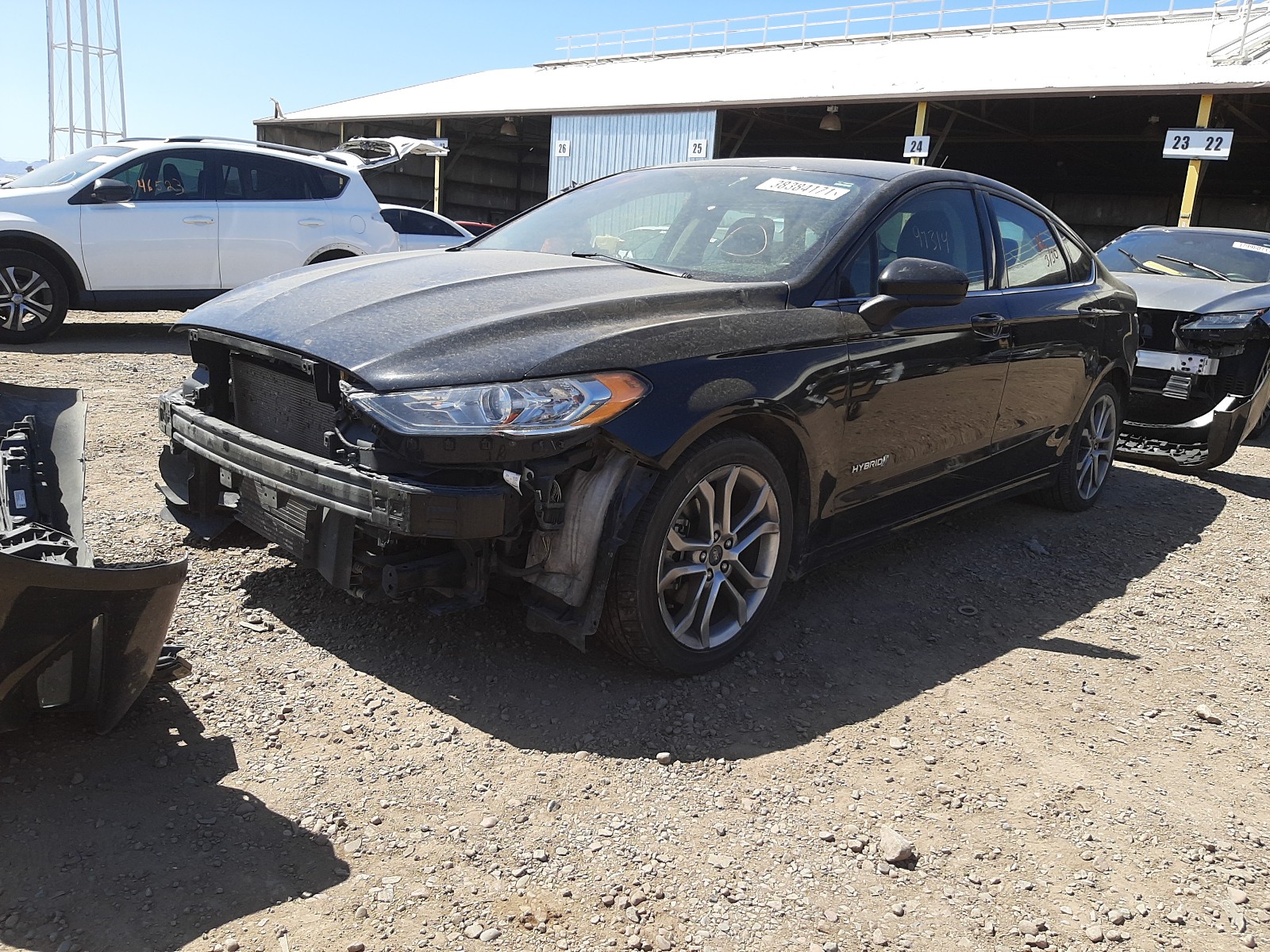 Photo 2 from auction – 2017 FORD FUSION SE with VIN 3FA6P0LU4HR316443