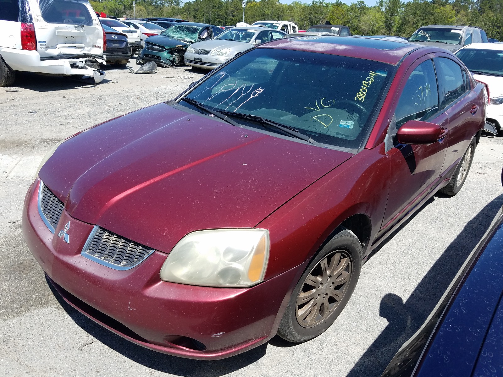 Photo 2 from auction – 2006 MITSUBISHI GALANT ES with VIN 4A3AB56F76E015062