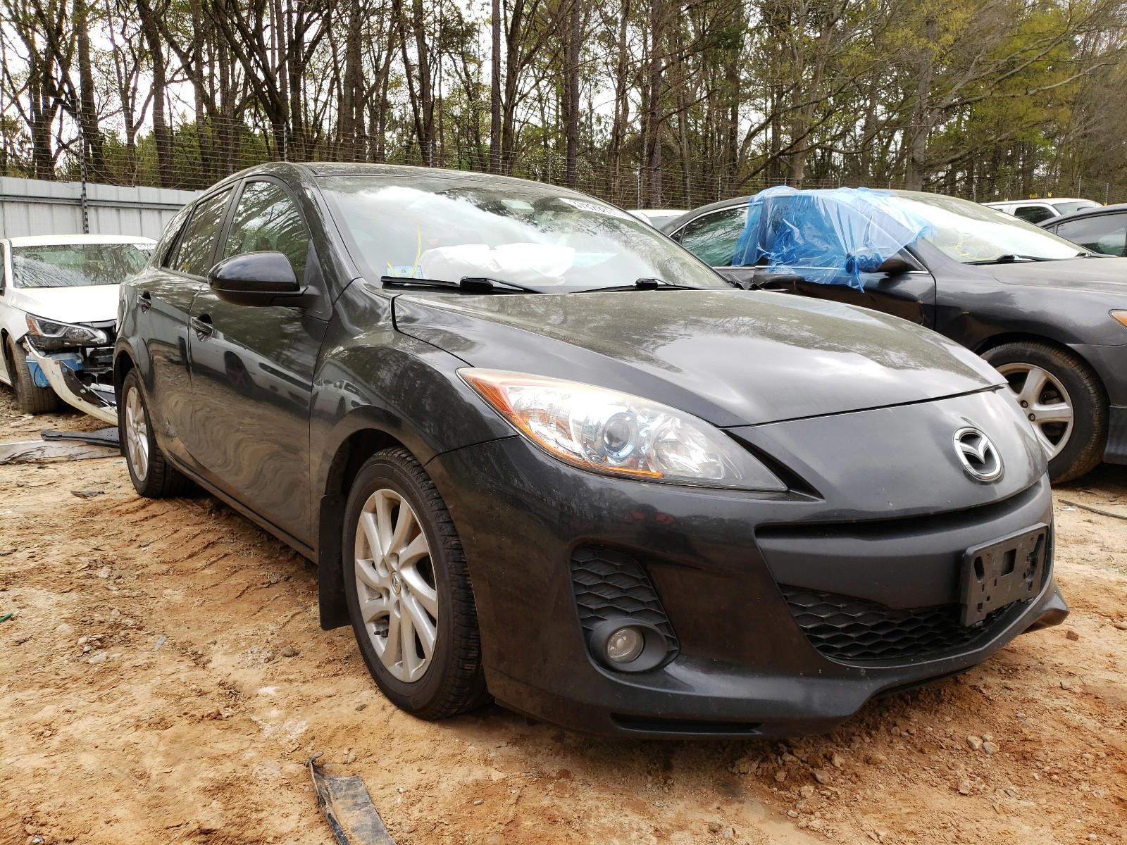 MAZDA 3 I 2012 with VIN JM1BL1L83C1544269 - Photo from auction