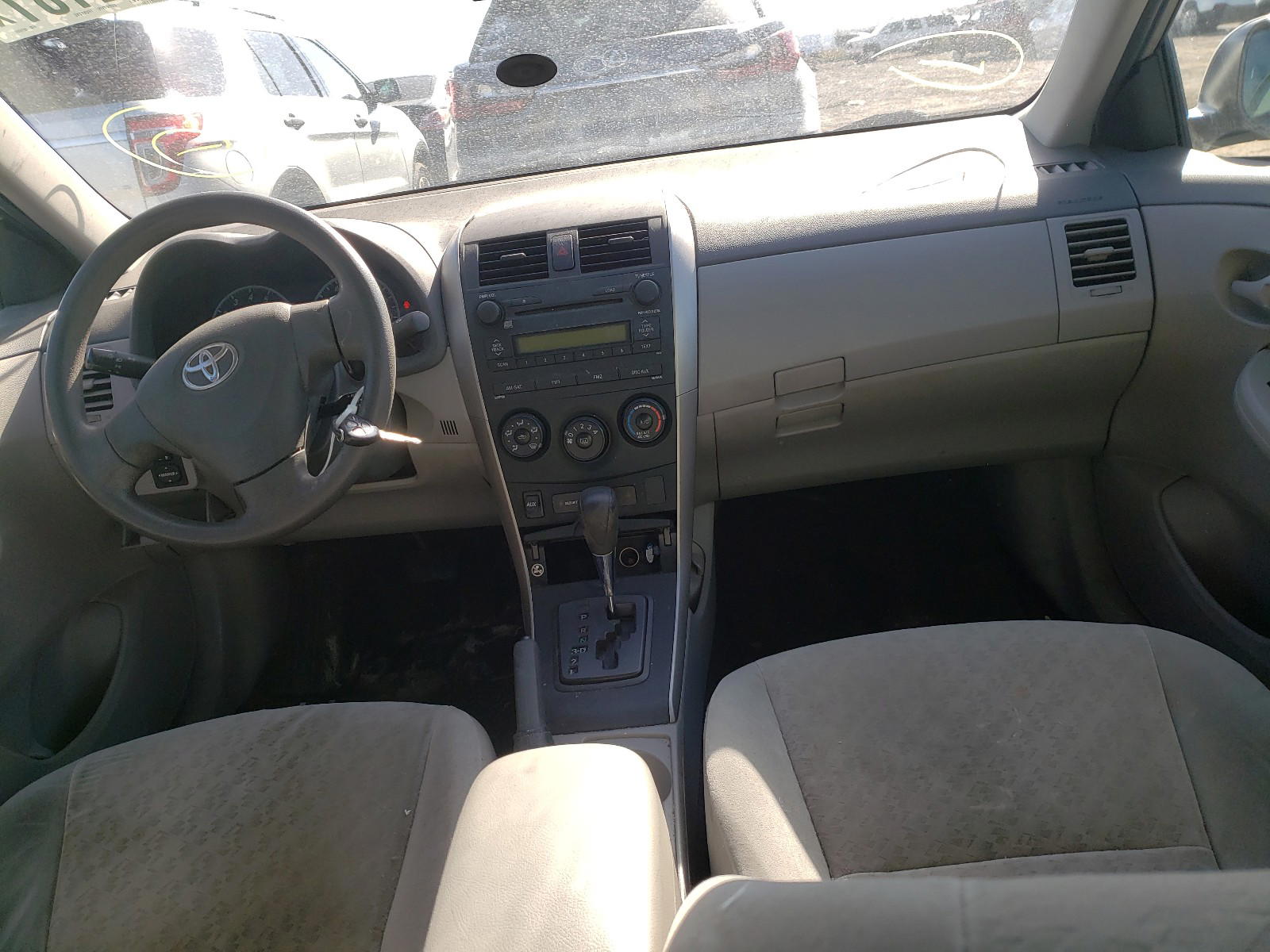 Photo 9 from auction – 2009 TOYOTA COROLLA BA with VIN JTDBL40E299025655