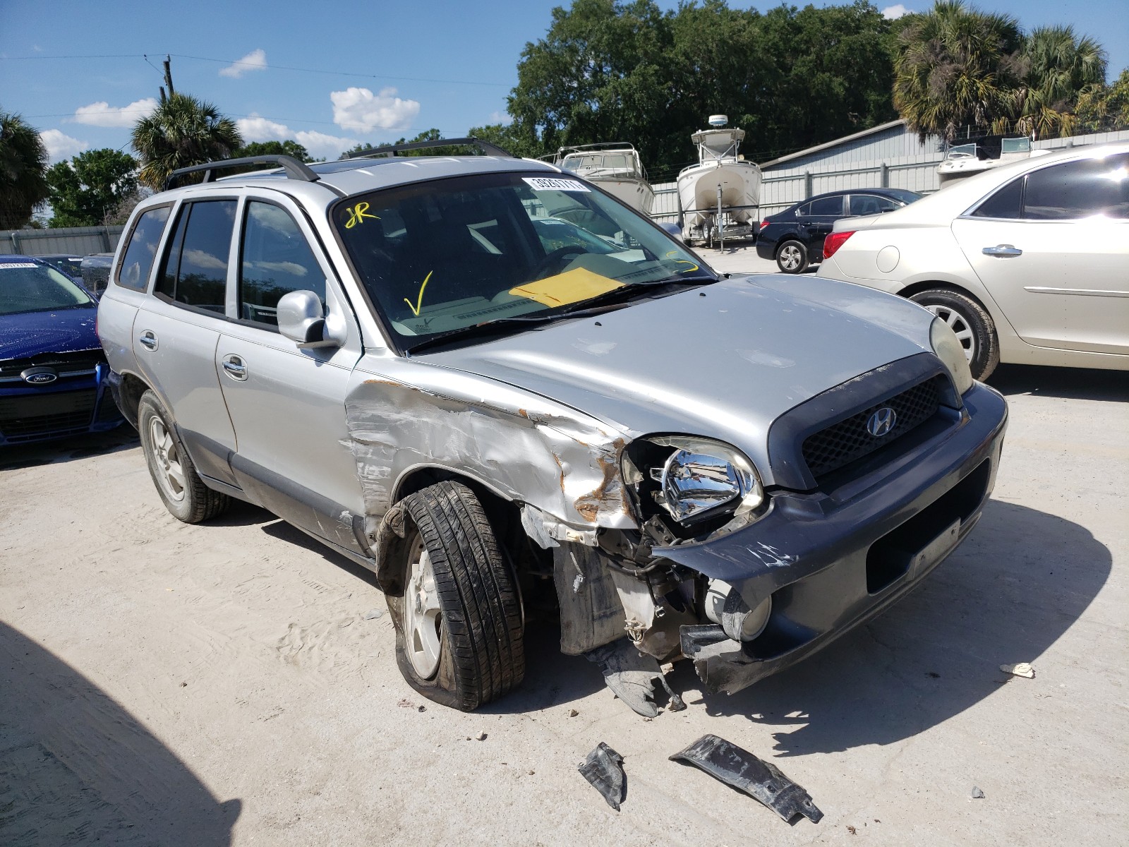 Photo 1 from auction – 2003 HYUNDAI SANTA FE G with VIN KM8SC13E73U551807