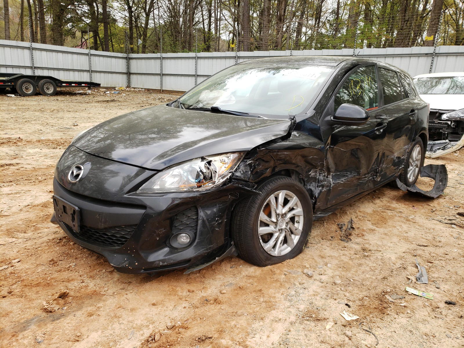 Photo 2 from auction – 2012 MAZDA 3 I with VIN JM1BL1L83C1544269