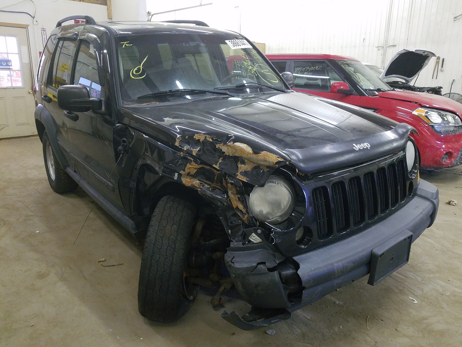 JEEP LIBERTY SP 2007 with VIN 1J4GL48K57W685357 - Photo from auction