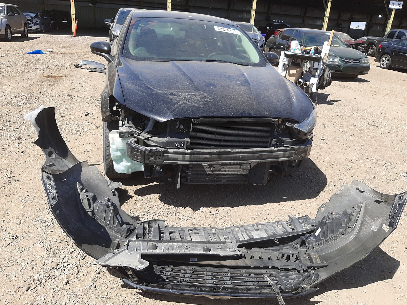 Photo 9 from auction – 2017 FORD FUSION SE with VIN 3FA6P0LU4HR316443