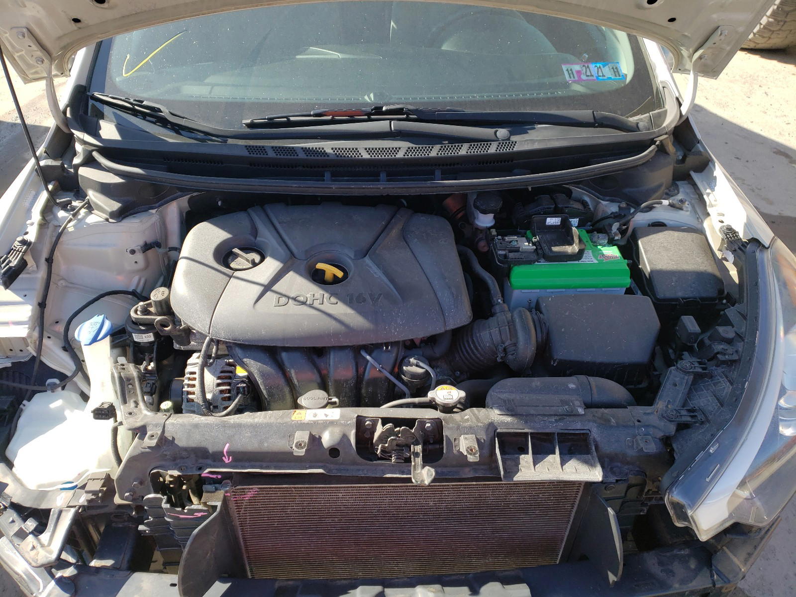 Photo 7 from auction – 2014 KIA FORTE LX with VIN KNAFX4A67E5070019