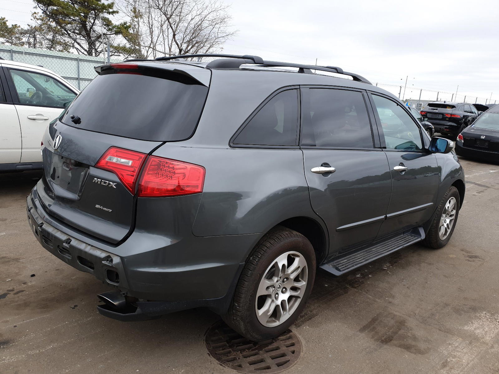 Photo 4 from auction – 2007 ACURA MDX TECHNO with VIN 2HNYD28417H530150